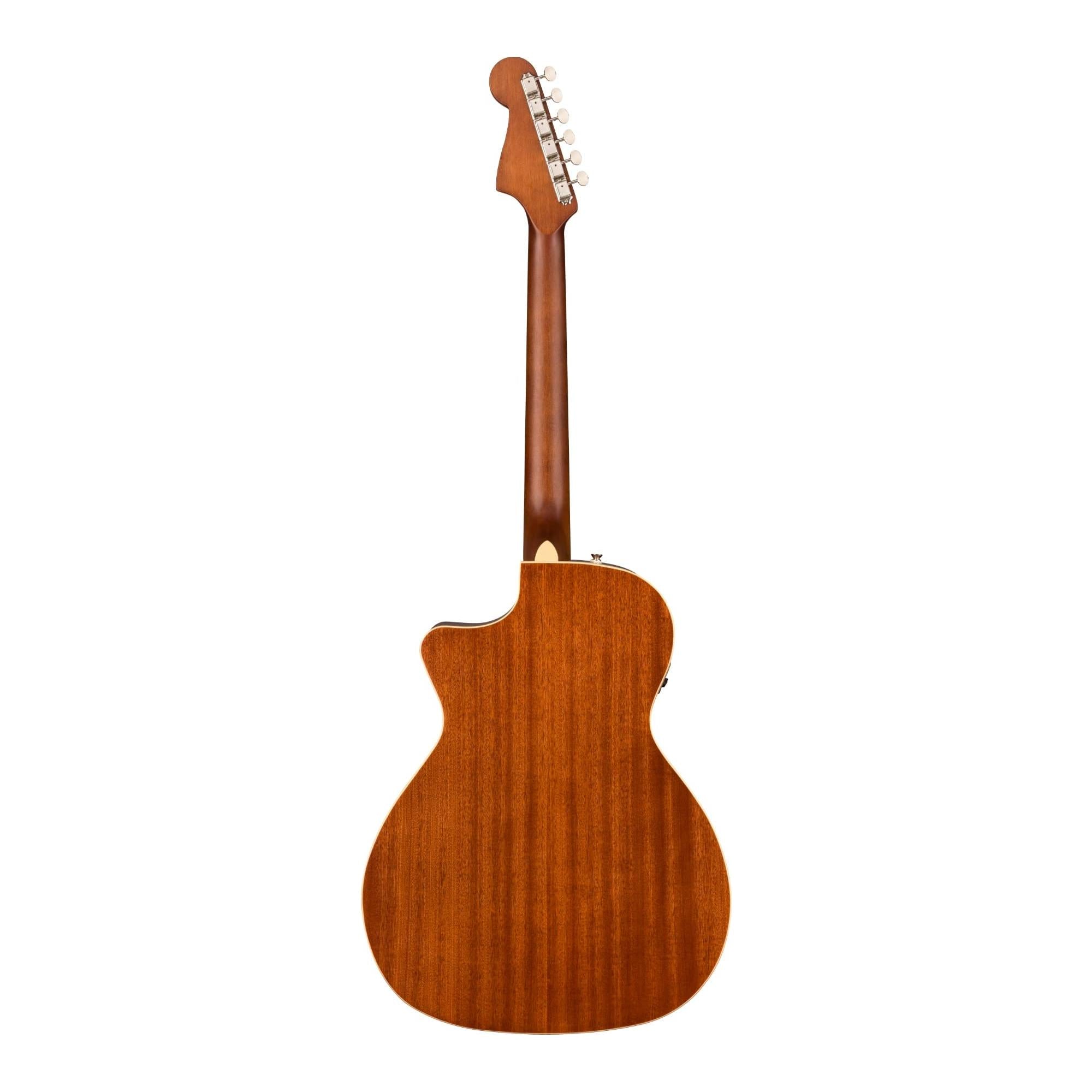 Fender Newporter Player Acoustic Guitar, with 2-Year Warranty, Sunburst, Walnut Fingerboard