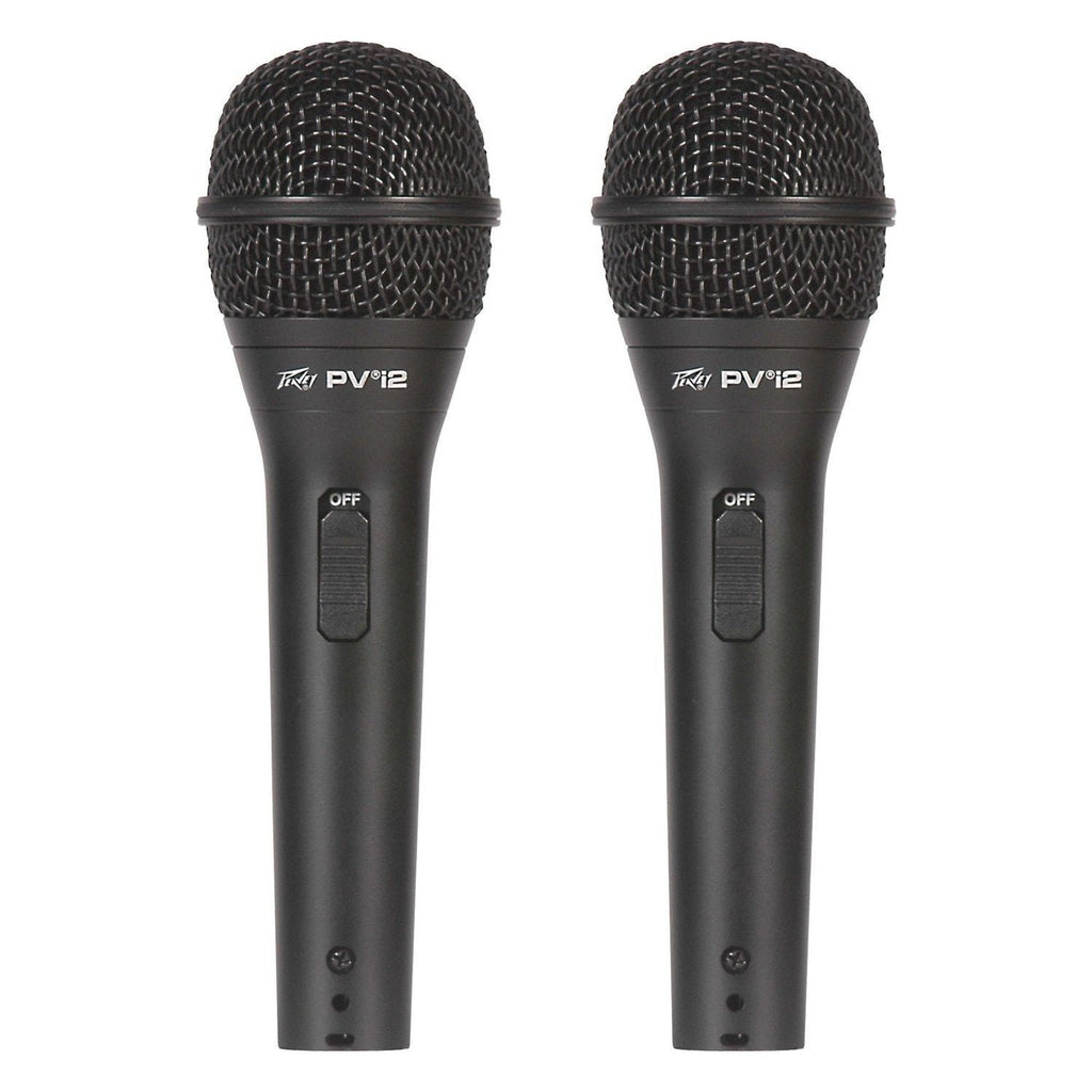 Peavey Pvi 2 - 2-Pack Dynamic Cardiod Microphones