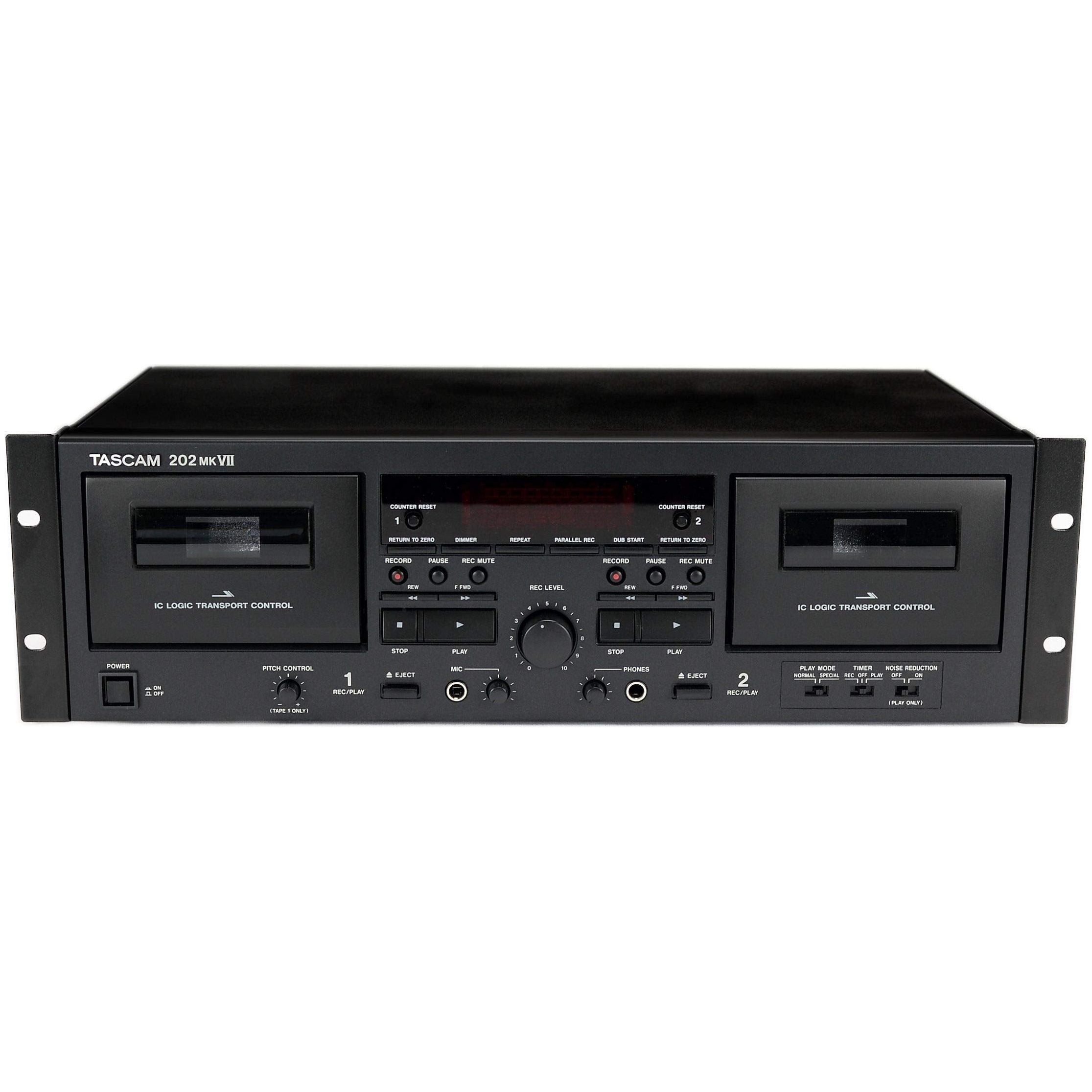 Tascam Double Cassette Deck with USB Port