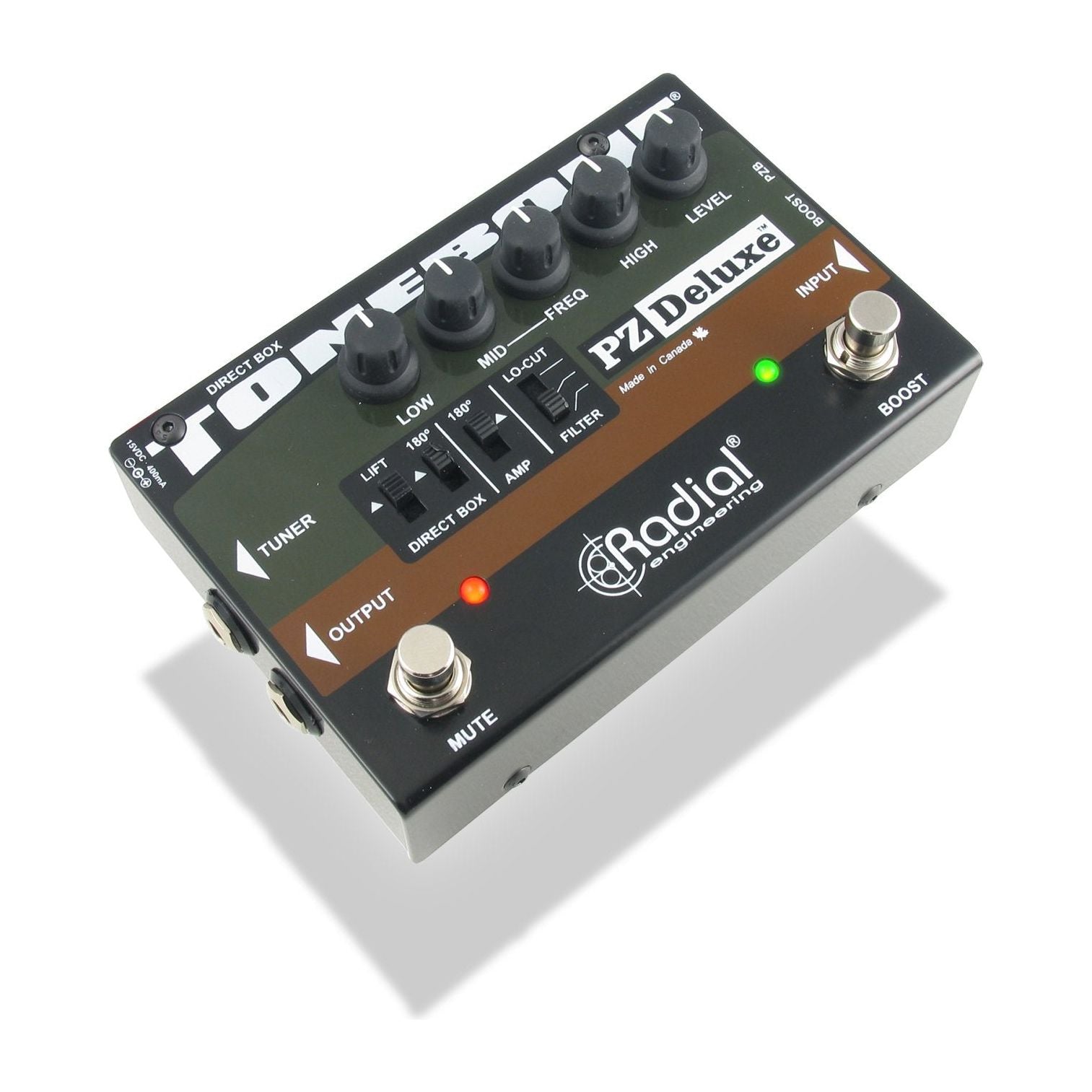 Radial Engineering R8007320 PZ-Deluxe Acoustic Preamp