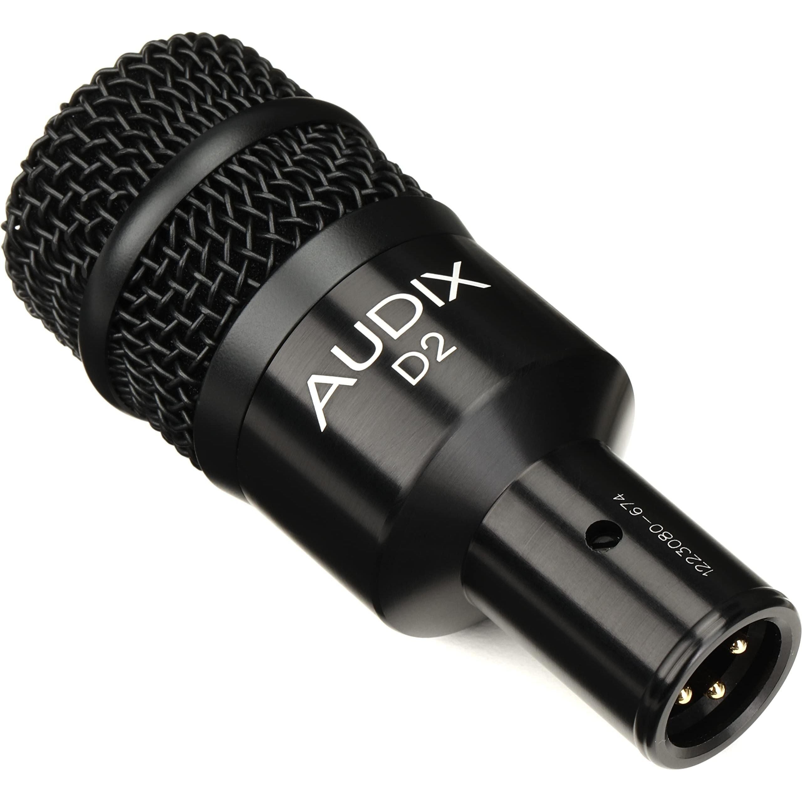 Audix D2 Dynamic Microphone, Hyper-Cardioid