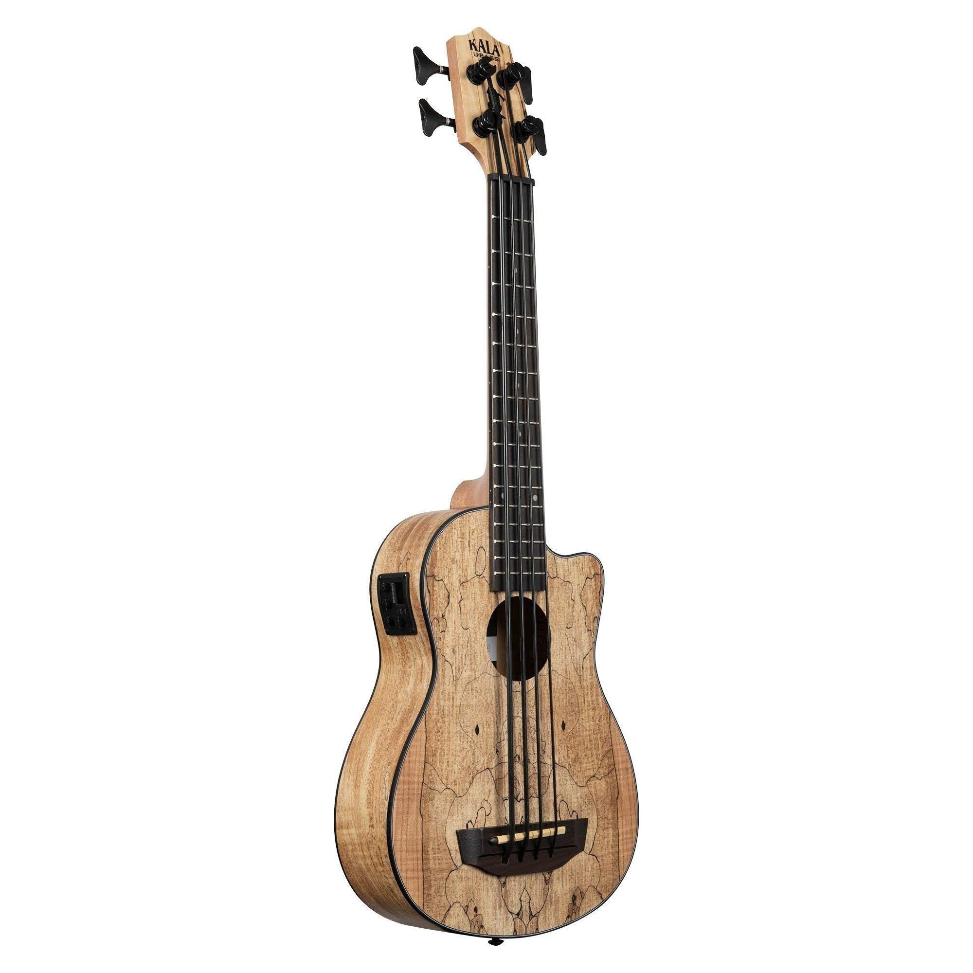 Kala Brand Music Co., 4-String Ukulele, Right, Natural, Ubass SP-MAPL-FS