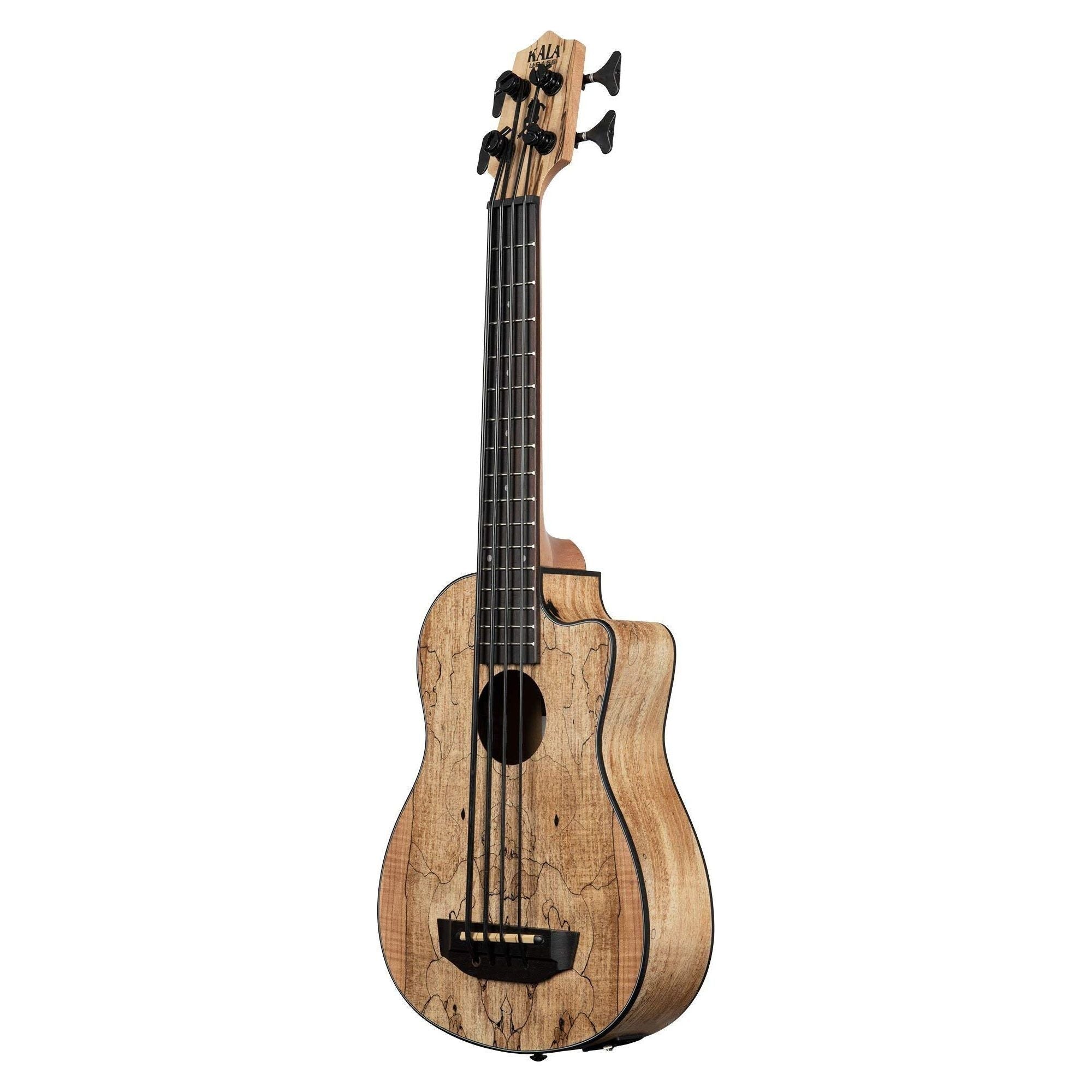 Kala Brand Music Co., 4-String Ukulele, Right, Natural, Ubass SP-MAPL-FS