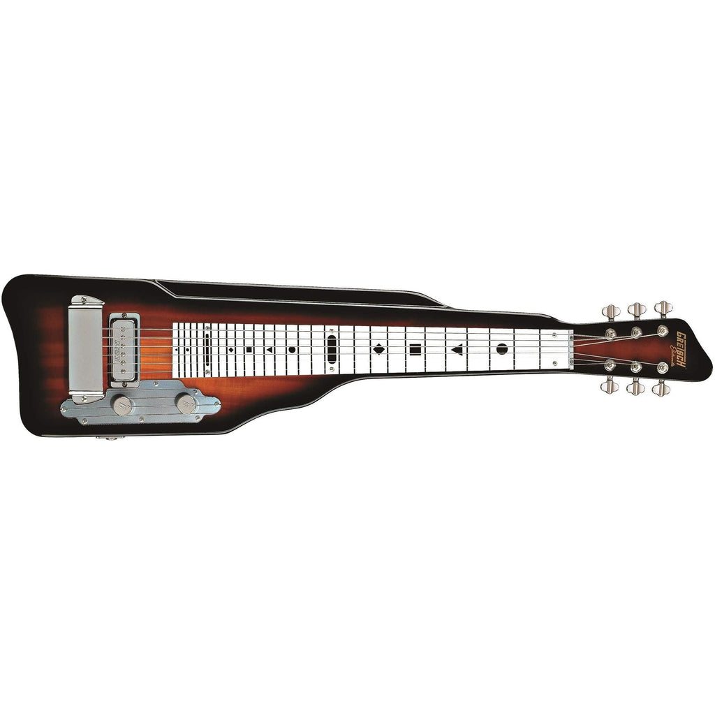 Gretsch G5700 Electromatic Lap Steel with White Plastic Fretboard - Tobacco