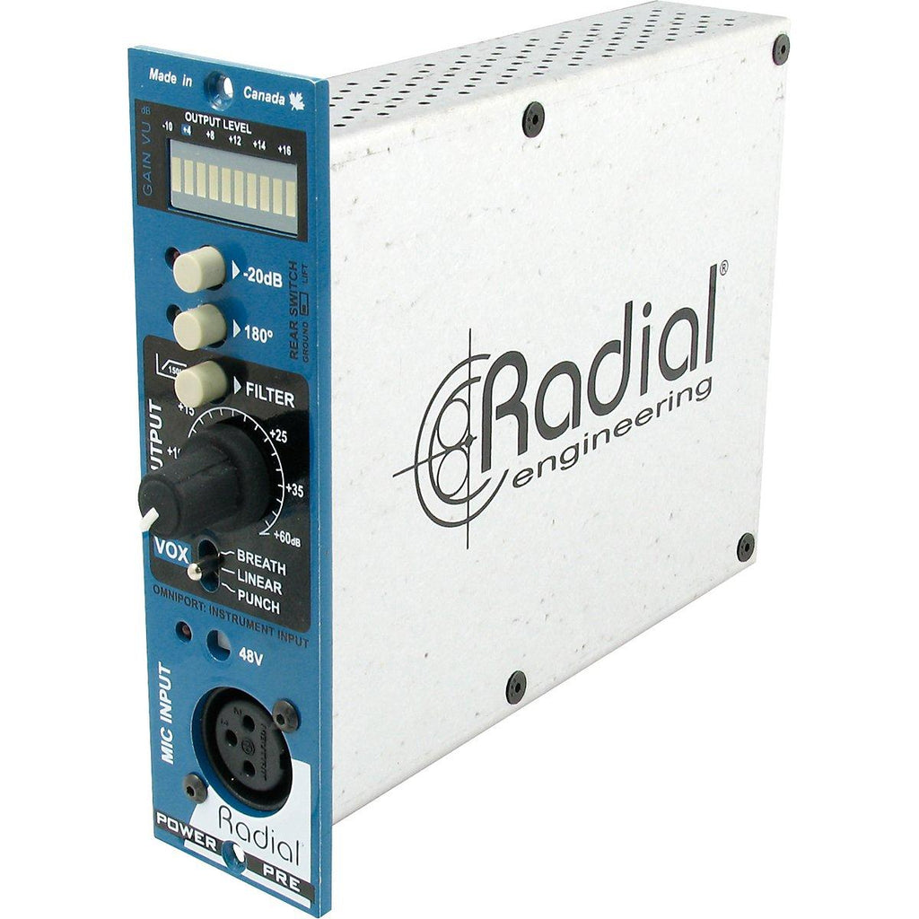 Radial PowerPre 500 Series Microphone Preamp