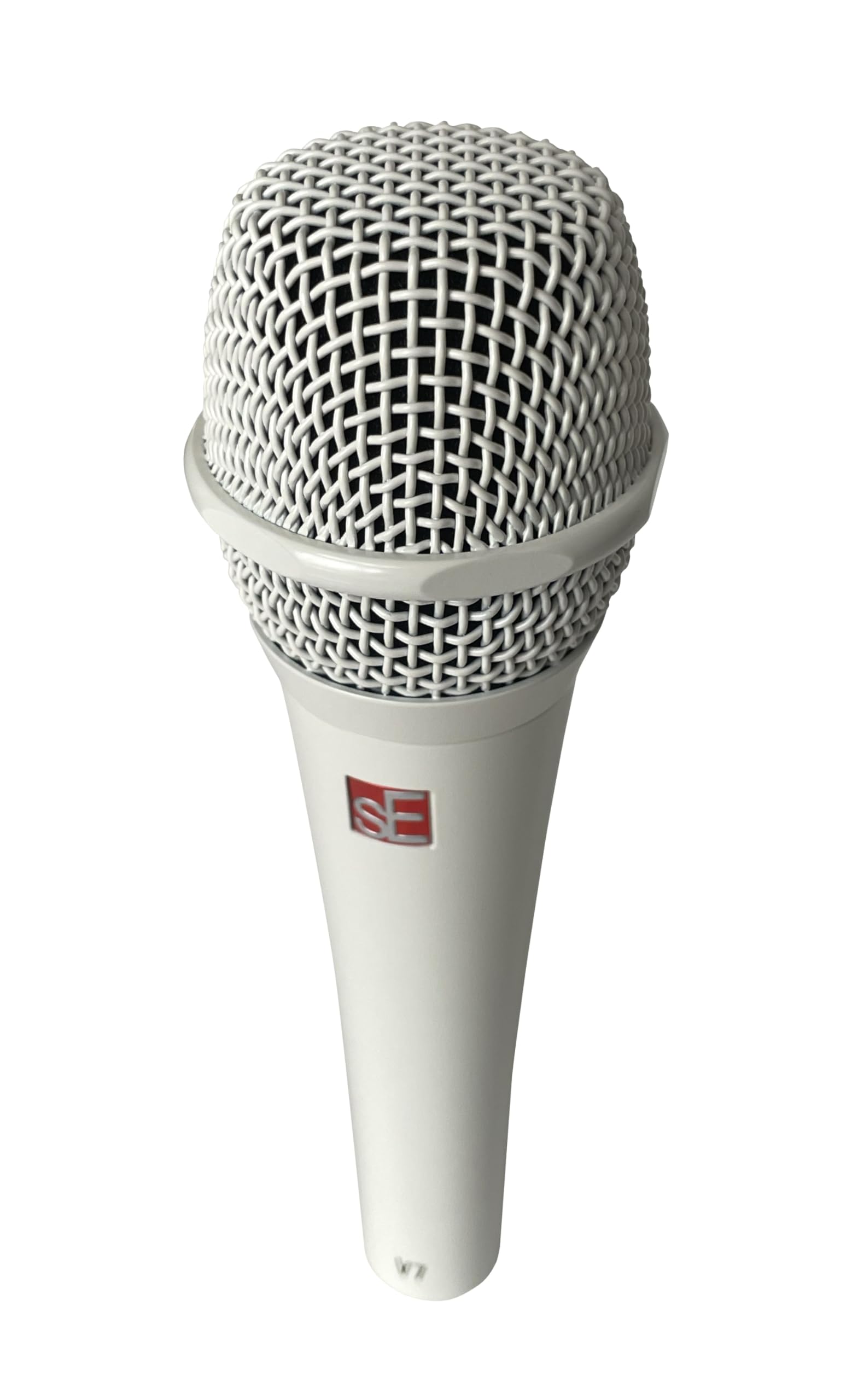 sE Electronics V7-White Studio-Grade Handheld Microphone Supercardioid, White