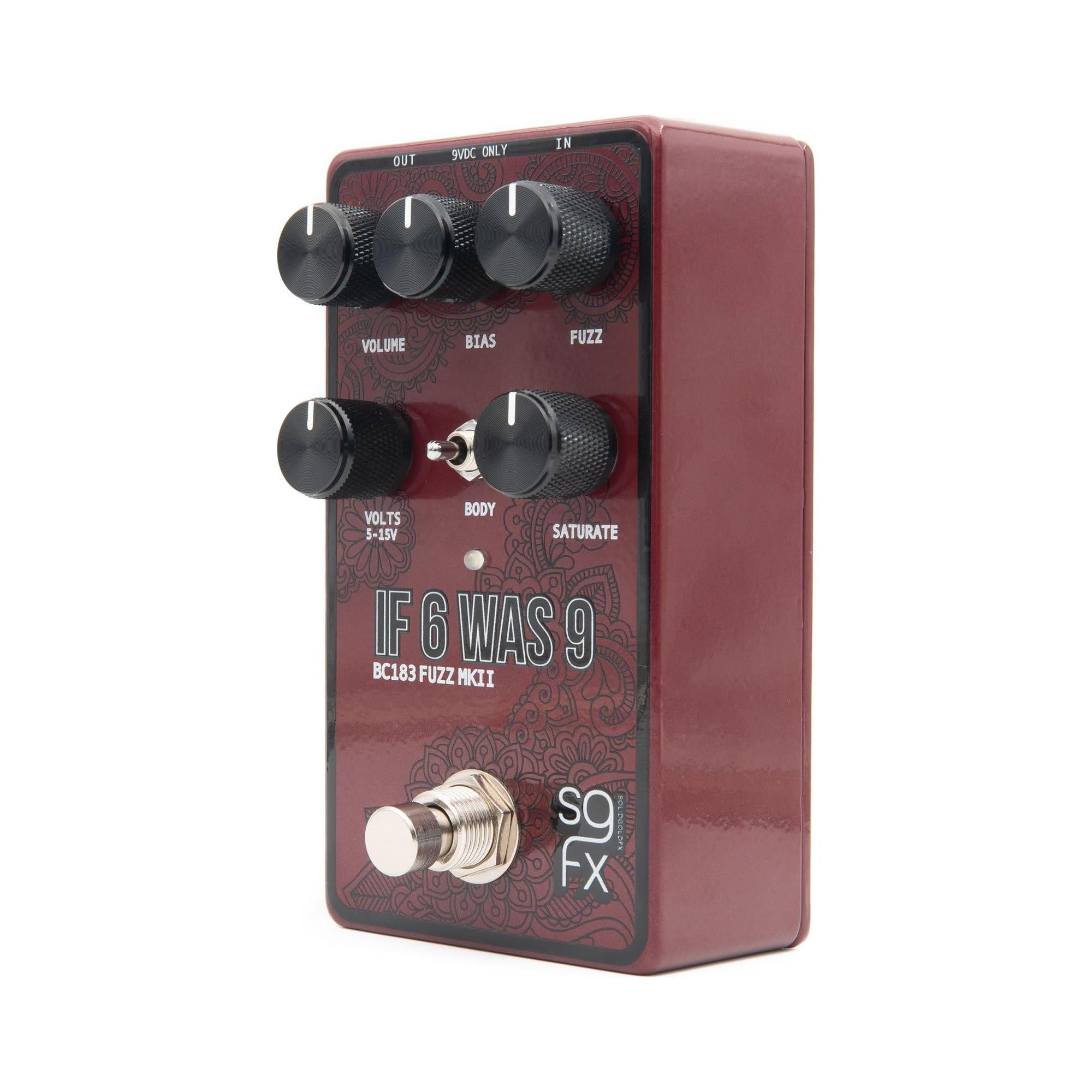 SolidGoldFX If 6 was 9 MKII Fuzz/Distortion Pedal