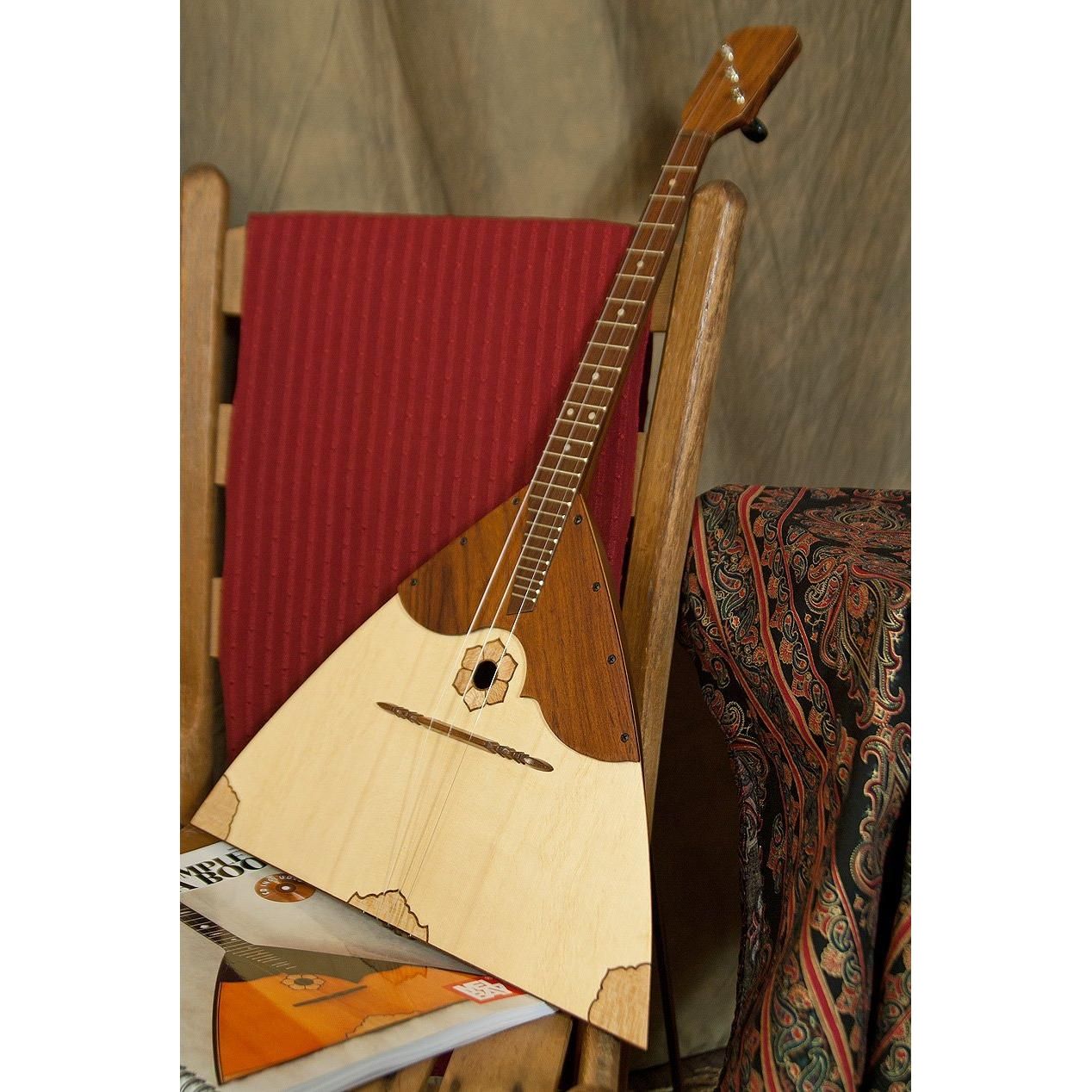 Roosebeck BLLPDR Deluxe Prima Balalaika Sheesham Stave Body