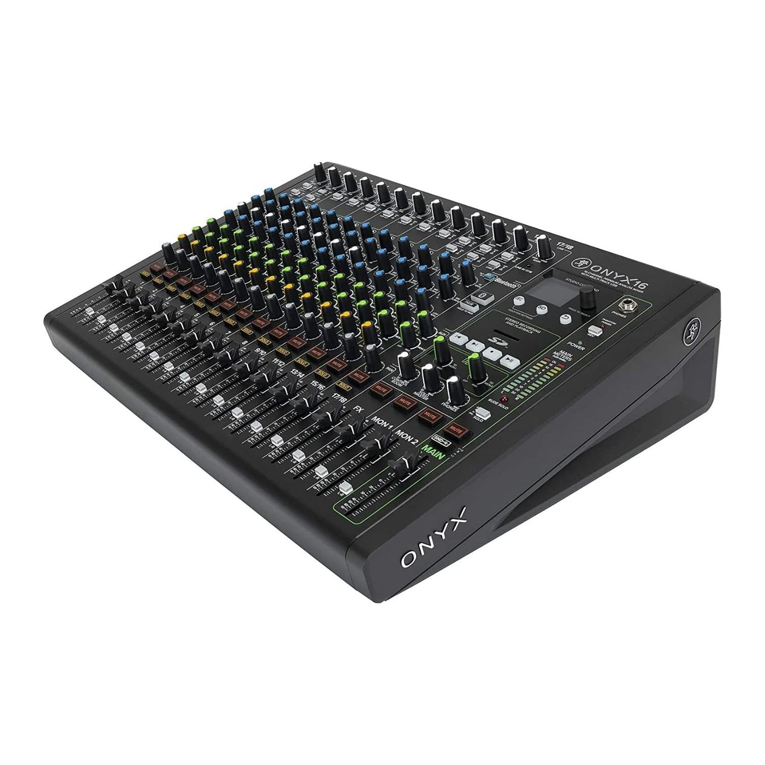 Mackie Onyx Channel Premium Analog Mixer with Multi-Track USB