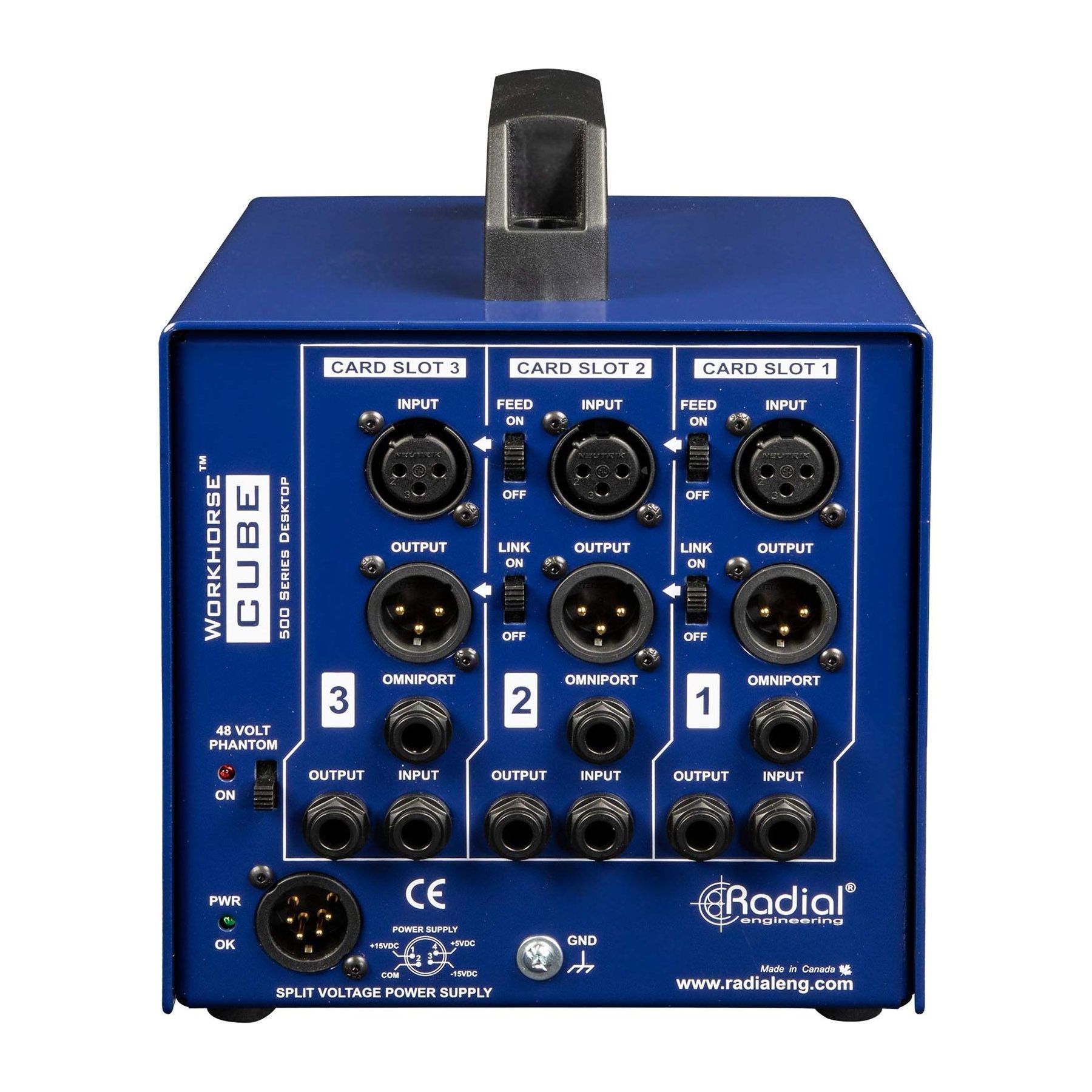 Radial Engineering Radial Workhorse Cube Desktop Power Rack