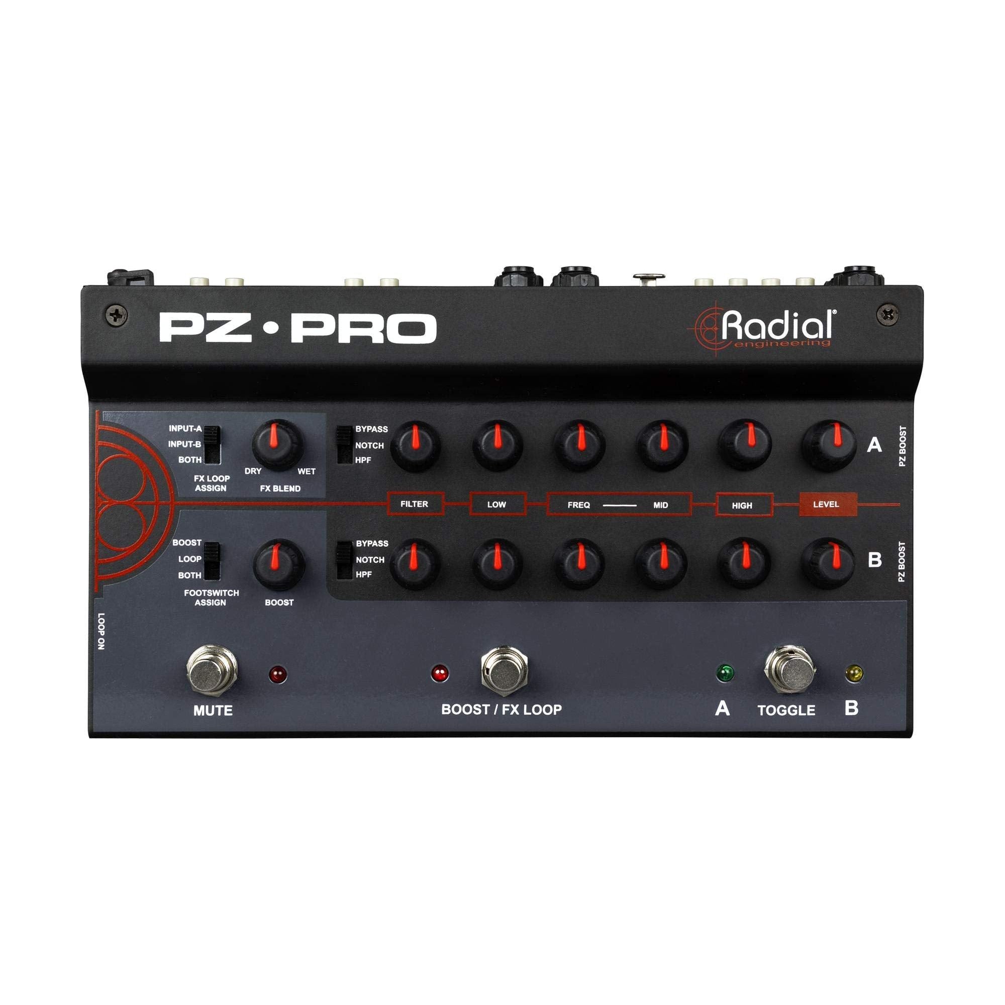 Radial PZ-Pro 2-Channel Acoustic Preamp