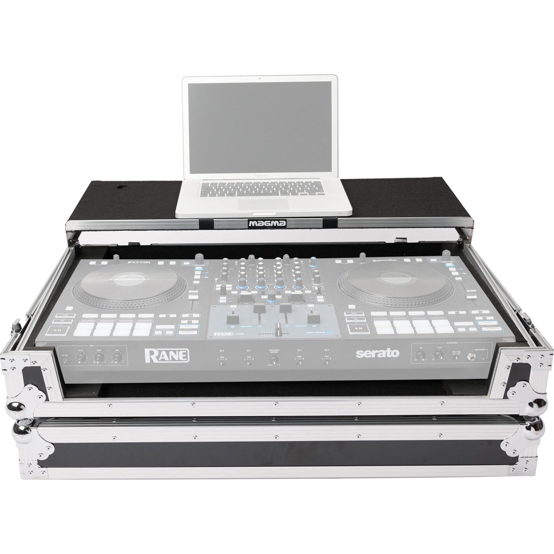 Magma DJ-Controller Workstation Rane Four and Rane Performer with Wheels