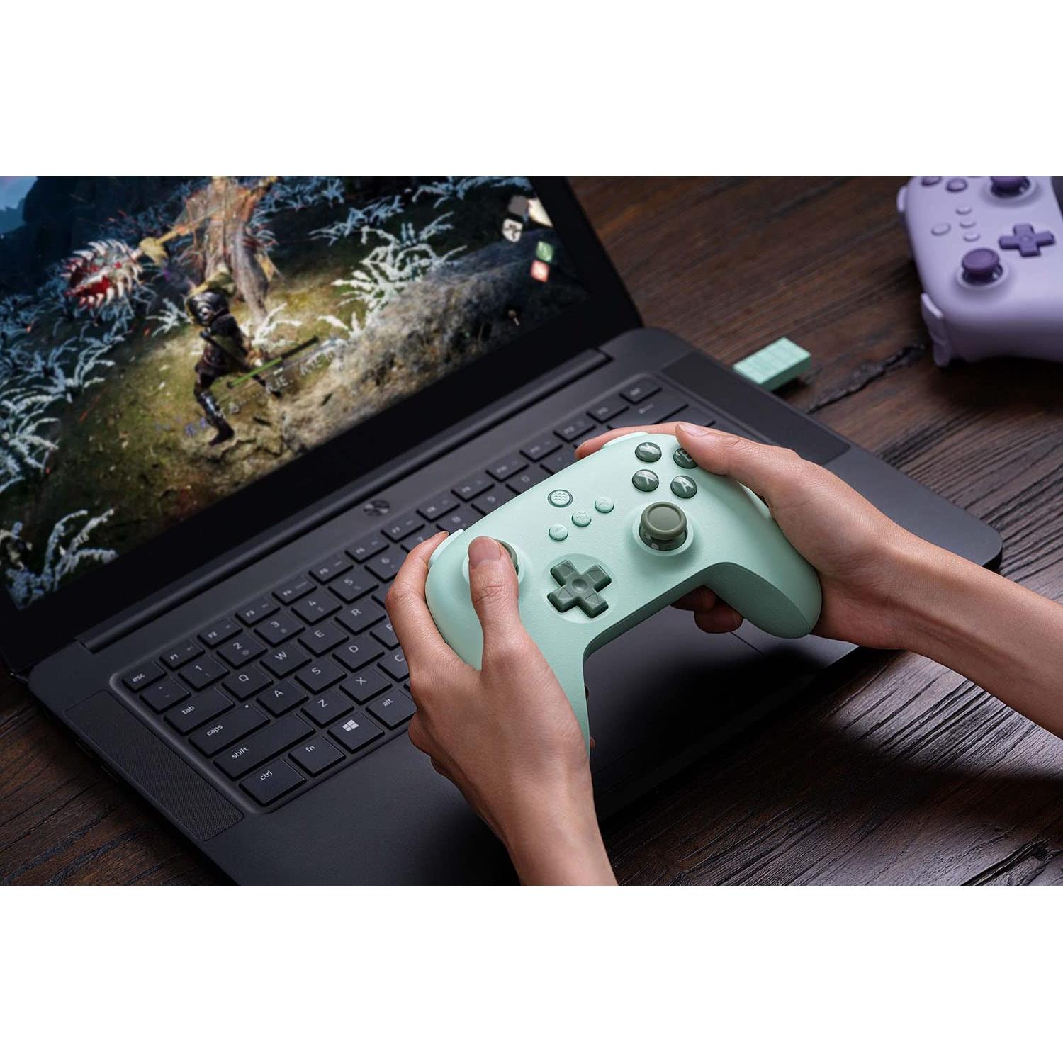 8Bitdo Ultimate C 2.4g Wireless Controller for Windows PC, Android, Steam Deck & Raspberry Pi (Field Green)