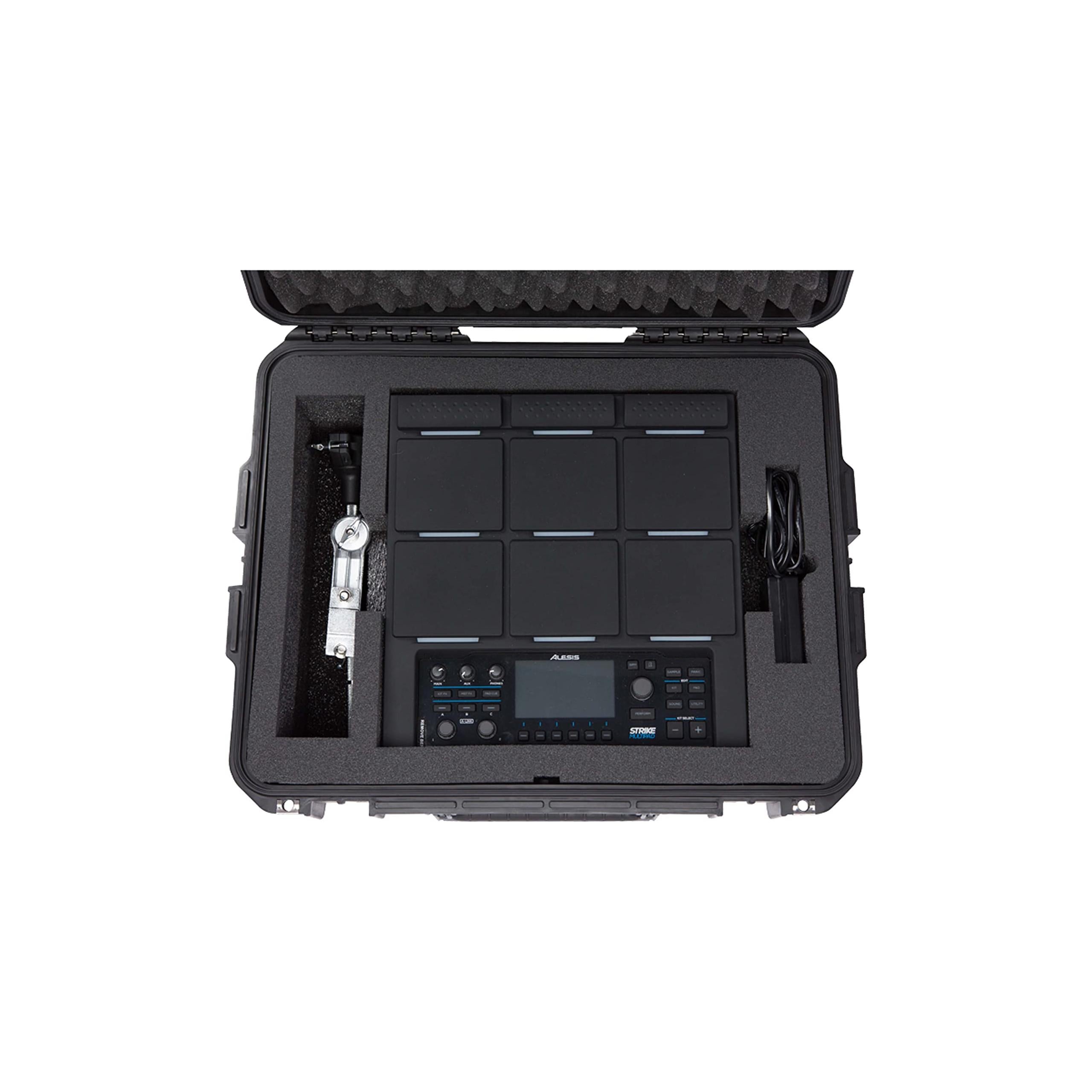 SKB Cases iSeries 3i-2217-8AS Case for Alesis Strike Multipad with Ball Mount Attached and Two Accessory Compartments