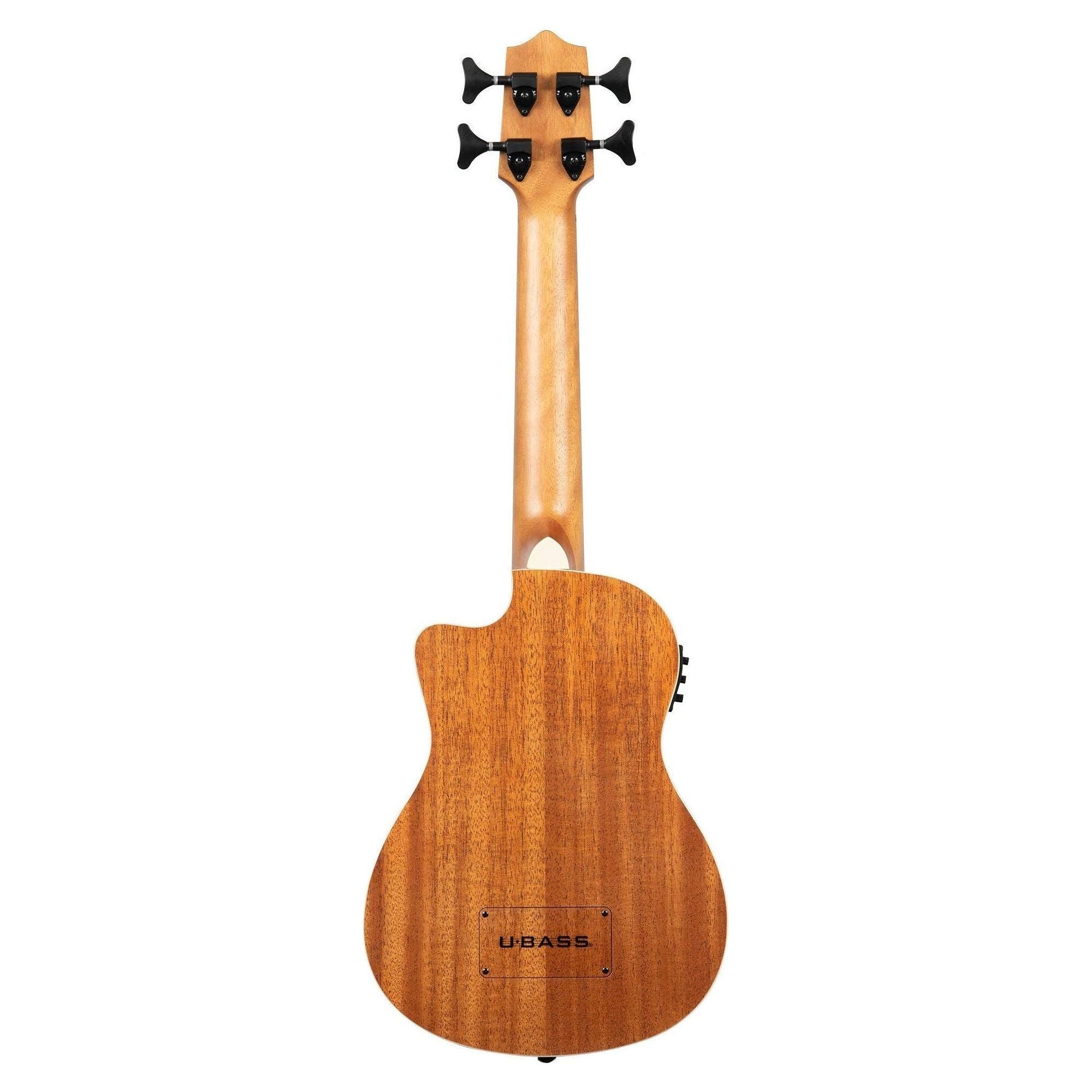 Kala Brand Music Co., 4-String Ukulele, Right, Natural, Ubass Scout-FS