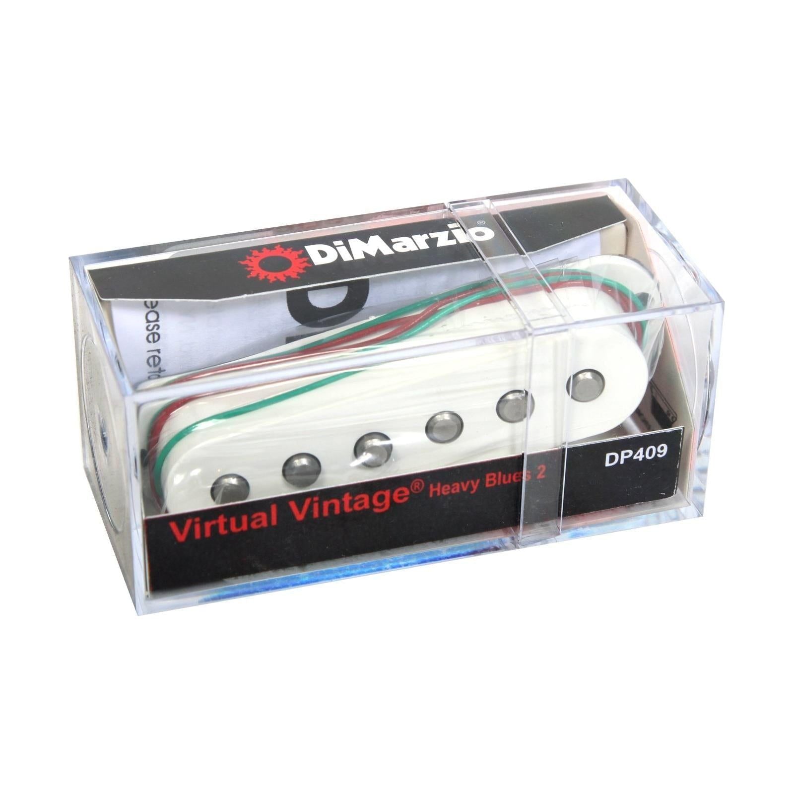 DiMarzio DP409W Virtual Vintage Heavy Blues 2 Strat Pickup White