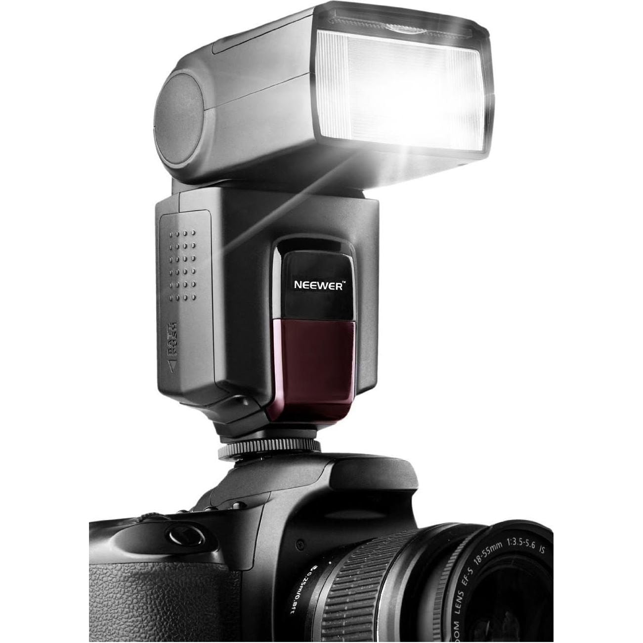 Neewer TT560 Flash Speedlite for Canon Sony Nikon Panasonic Olympus Pentax and Other DSLR Cameras, Digital Camera Speedlight with Standard Hot Shoe