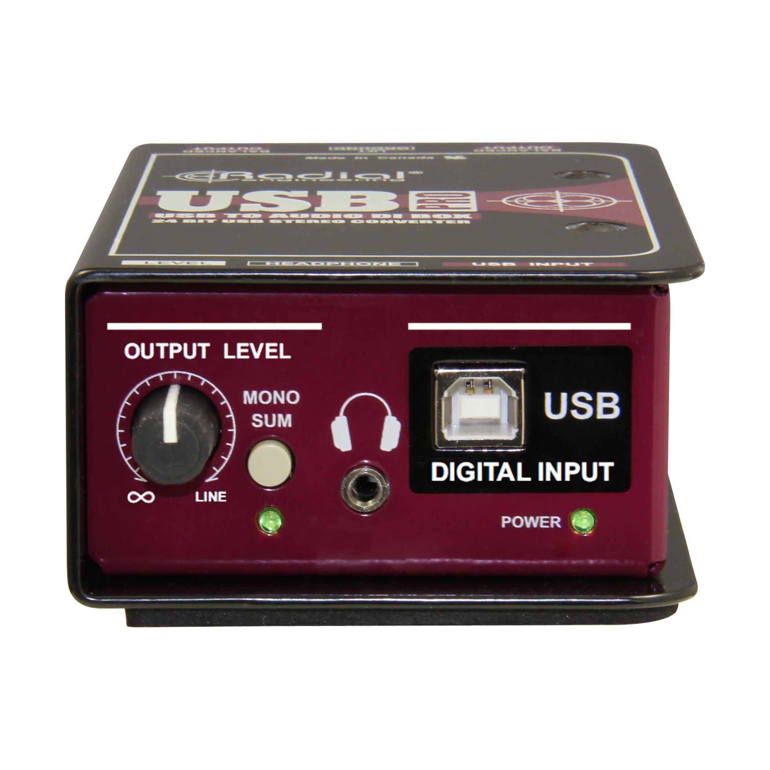 Radial Engineering USB-Pro Stereo USB Laptop DI