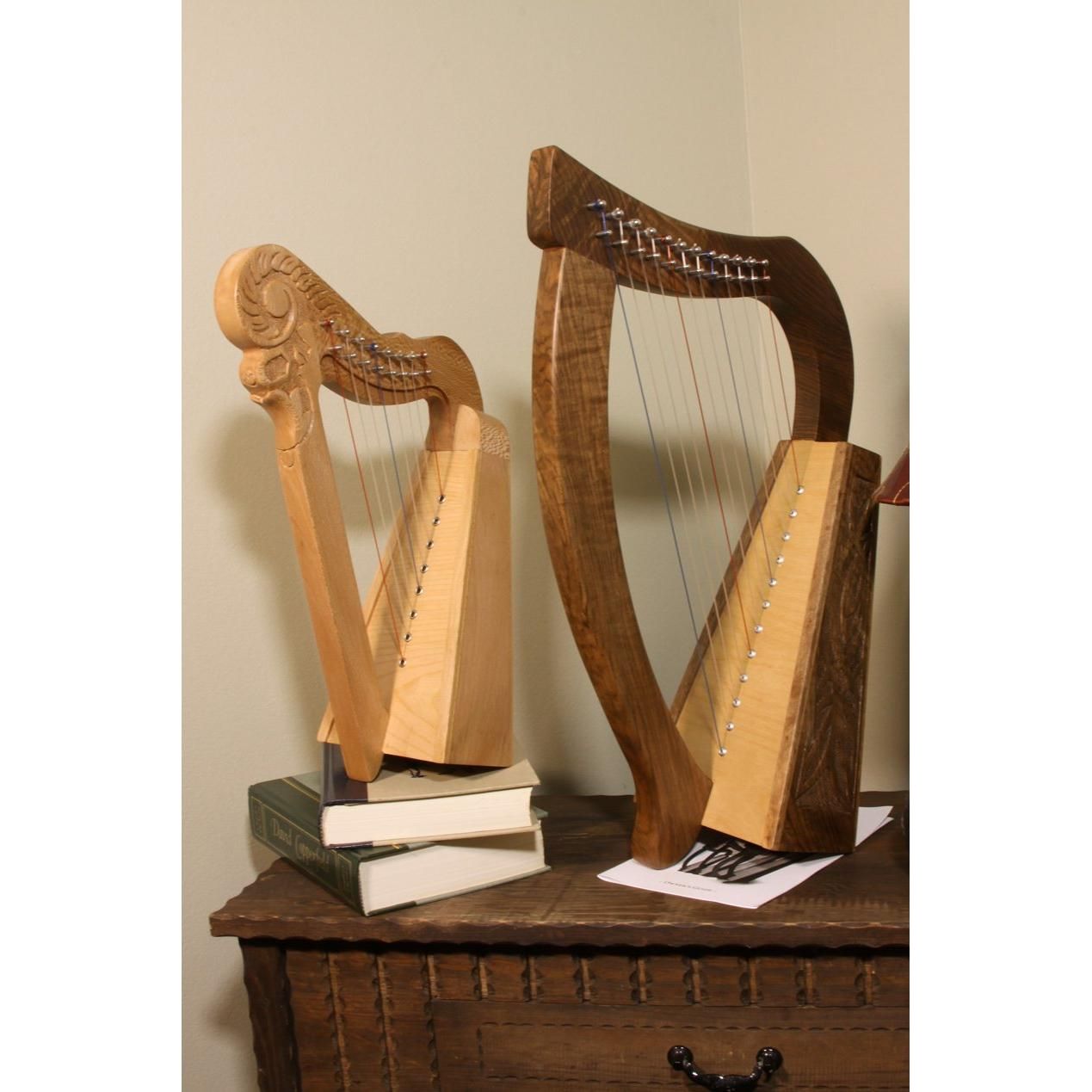 Roosebeck 8-String Parisian Mini Harp - Lacewood