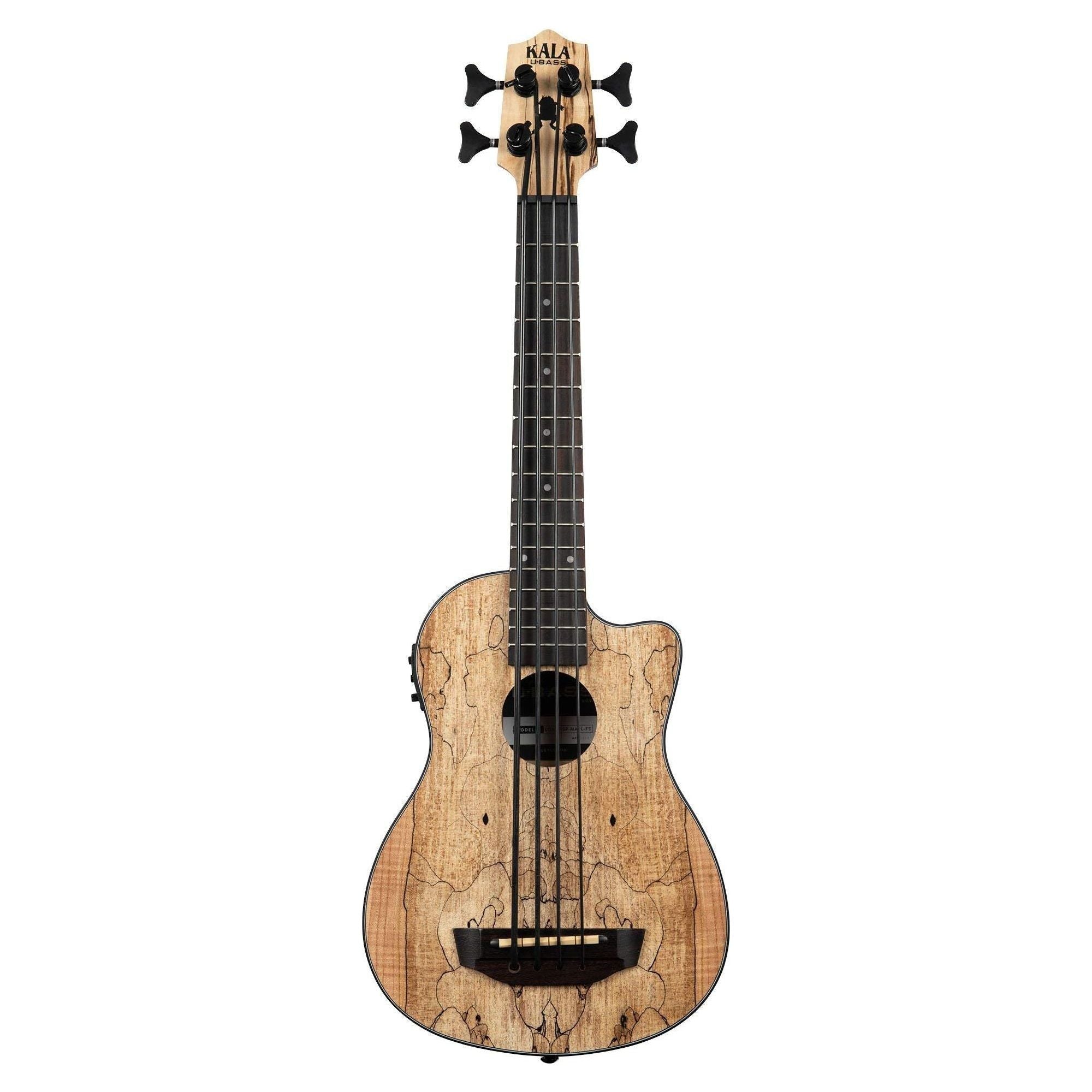 Kala Brand Music Co., 4-String Ukulele, Right, Natural, Ubass SP-MAPL-FS