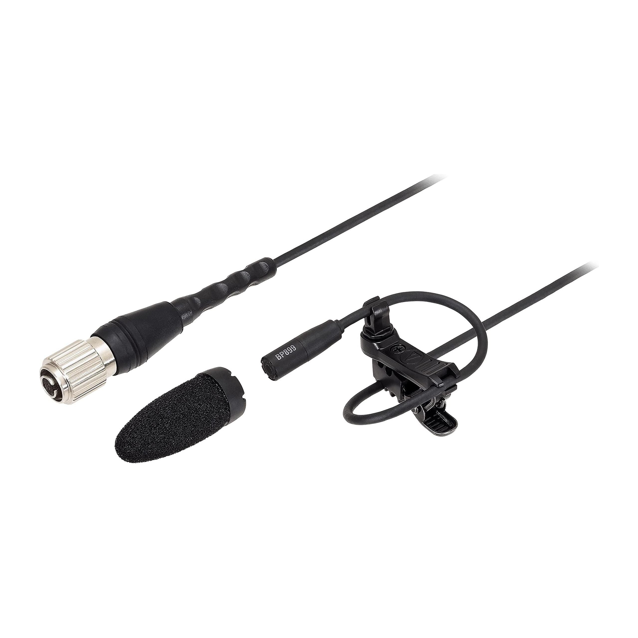 Audio-Technica BP899CW Omnidirectional Lavalier Microphone for Audio-Technica Wireless