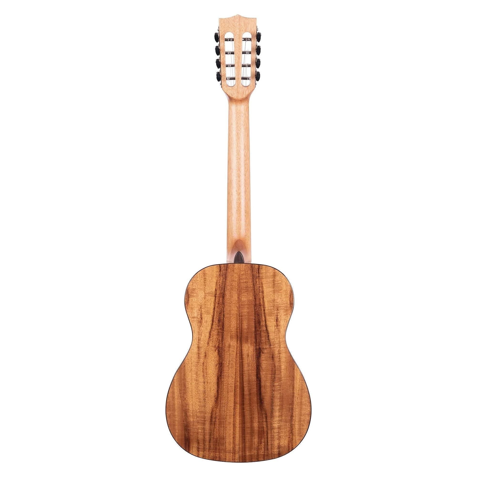 Kala Brand Music Co. Solid Cedar Top Acacia, 8-String Ukulele, Natural, Baritone (KA-SCAC-B8)