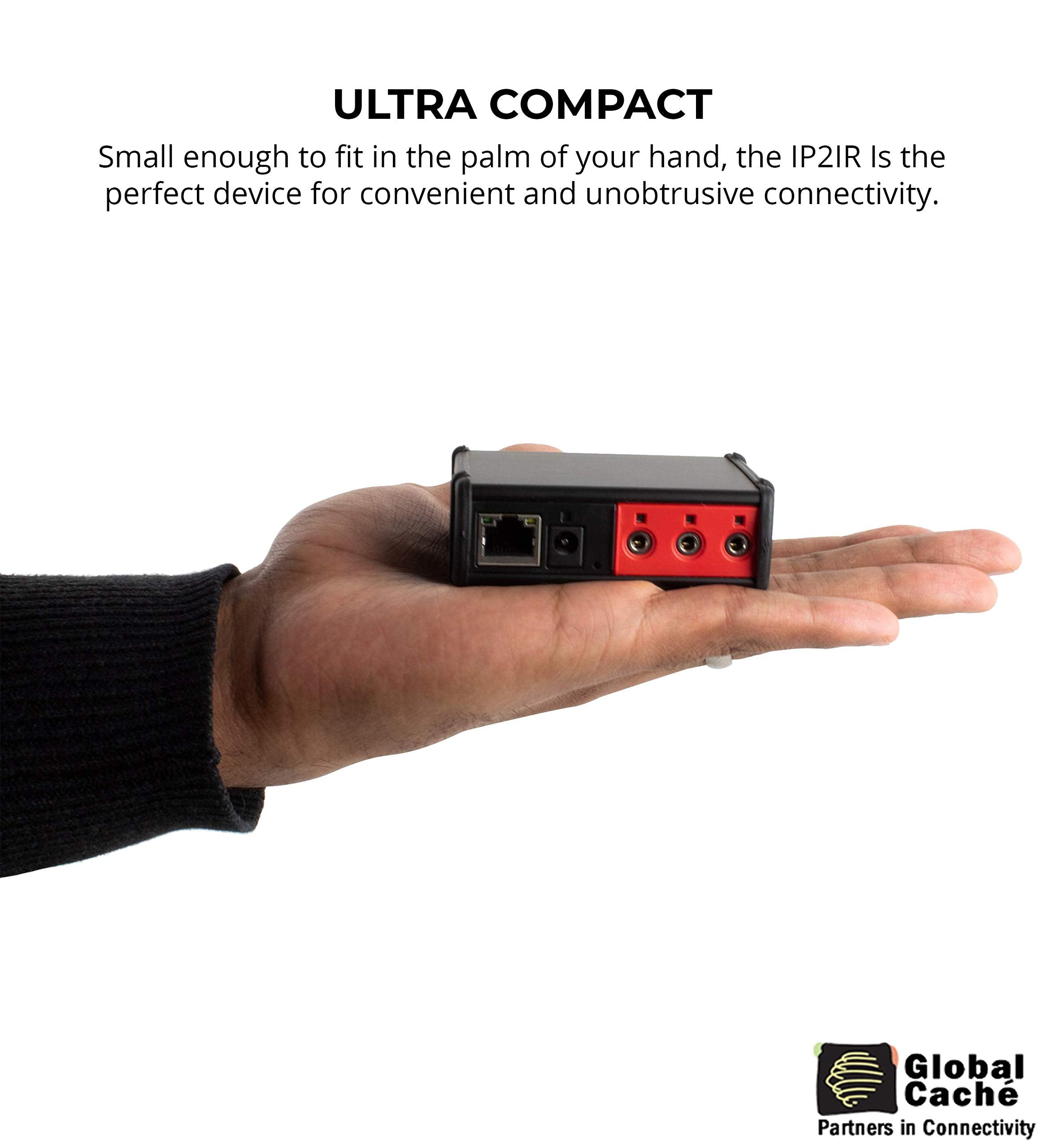 Global Caché IP2IR-P iTach TCP/IP to IR Converter with Power Over Ethernet (PoE) - Connects Infrared Control Devices to a Wired Connection