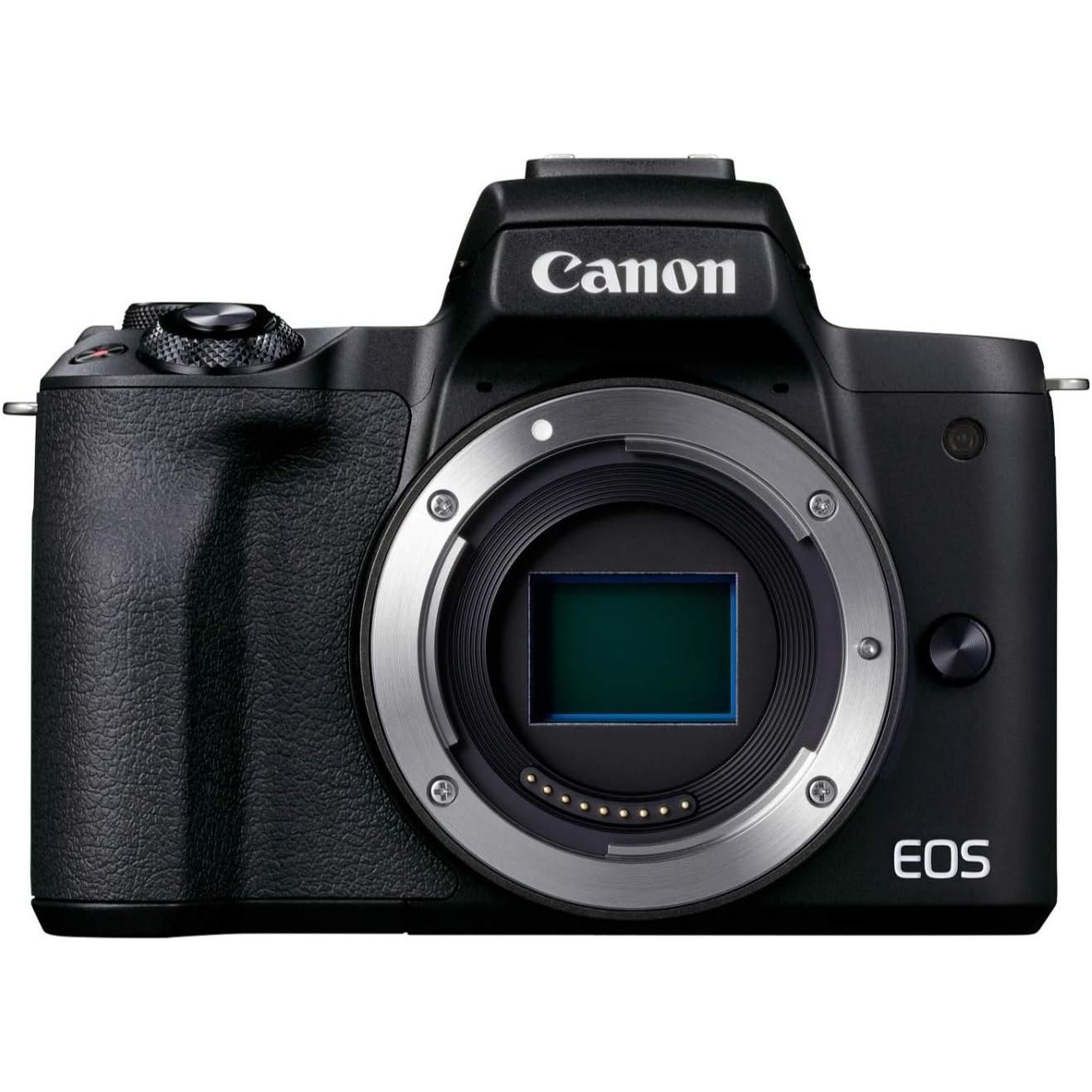 Canon EOS M50 Mark II + EF-M 15-45mm IS STM Kit Black