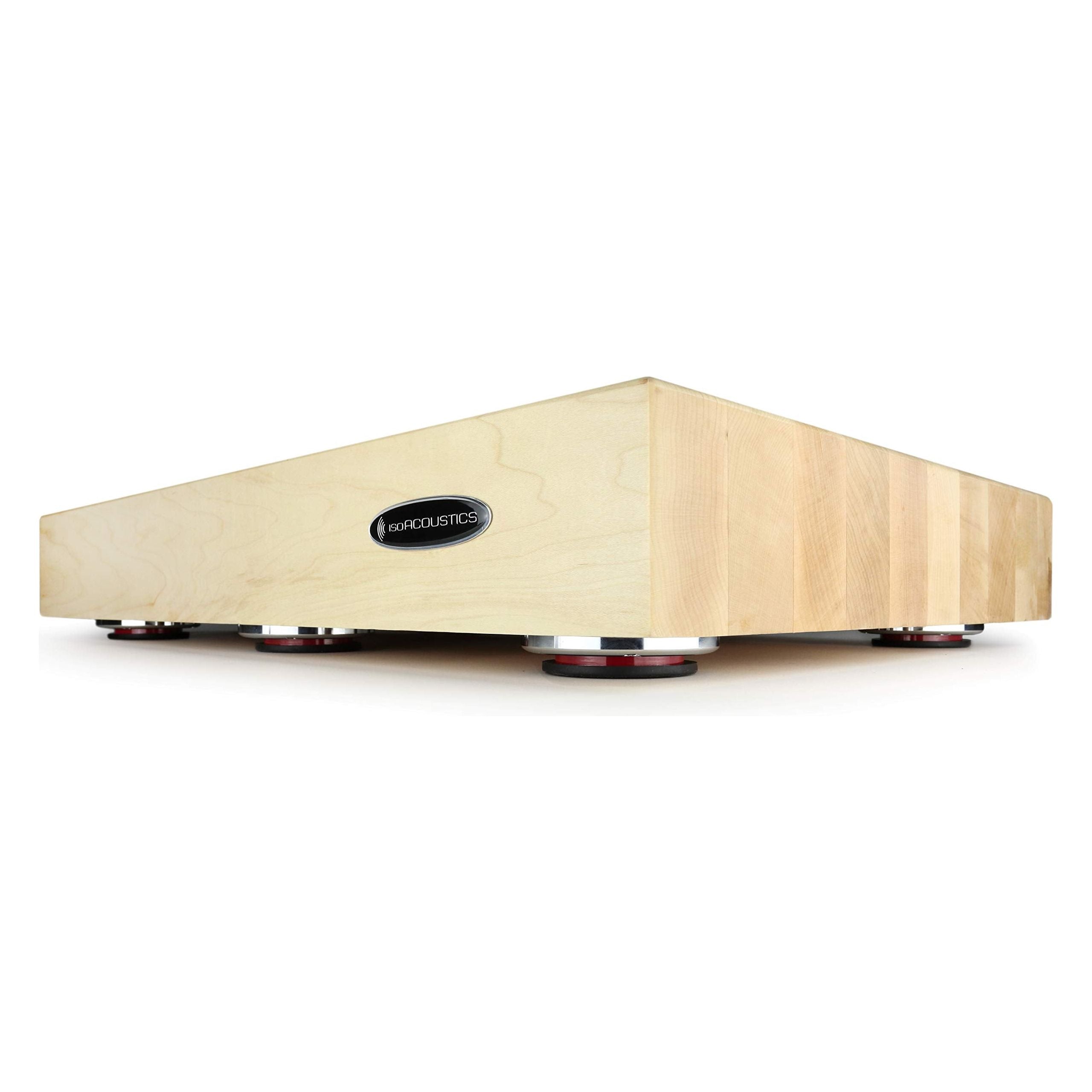 IsoAcoustics DELOS Turntable Isolation Butcher Block