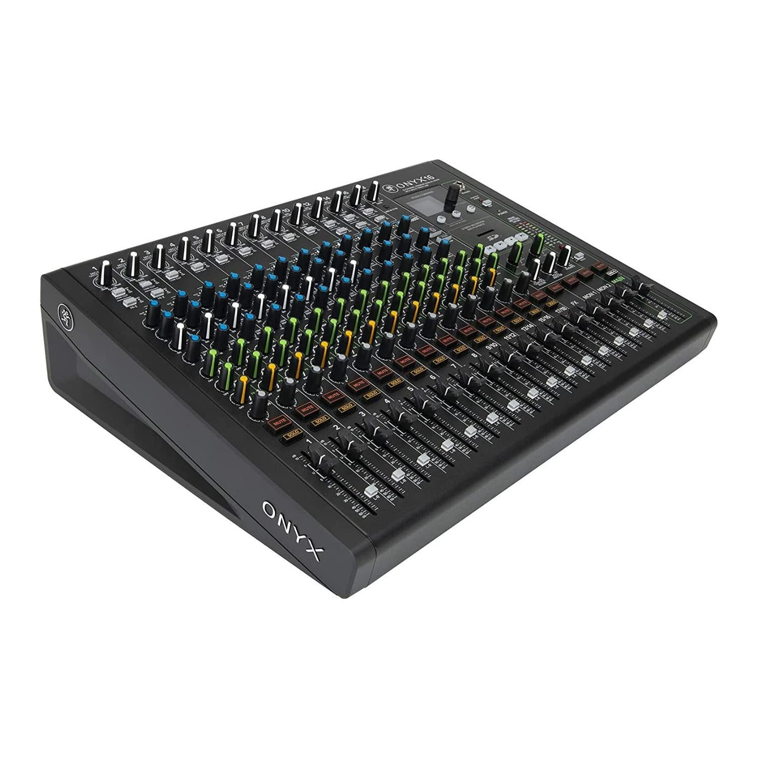 Mackie Onyx Channel Premium Analog Mixer with Multi-Track USB