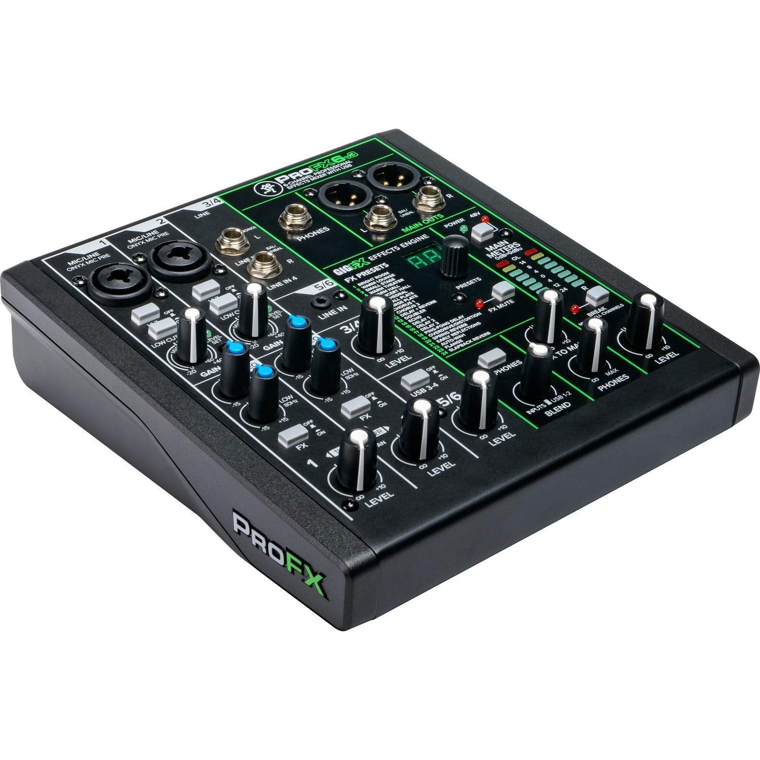 Mackie ProFXv3/v3+ Series, Professional Analog Mixer with USB, Onyx Mic Preamps and GigFX Effects Engine