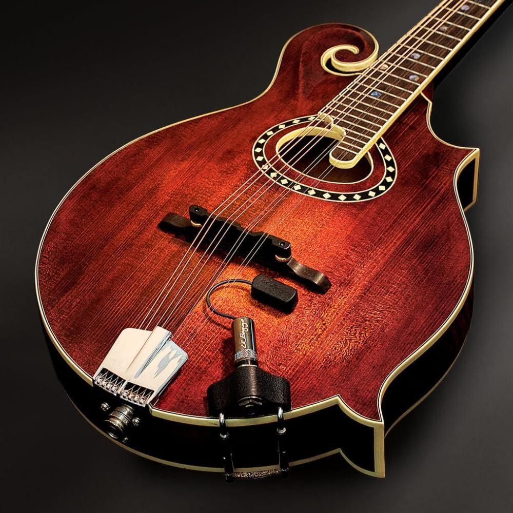 LR Baggs Radius-M Mandolin Pickup with external Jack Mount Bundle w/ 12x Fender Picks and Liquid Audio Polishing Cloth