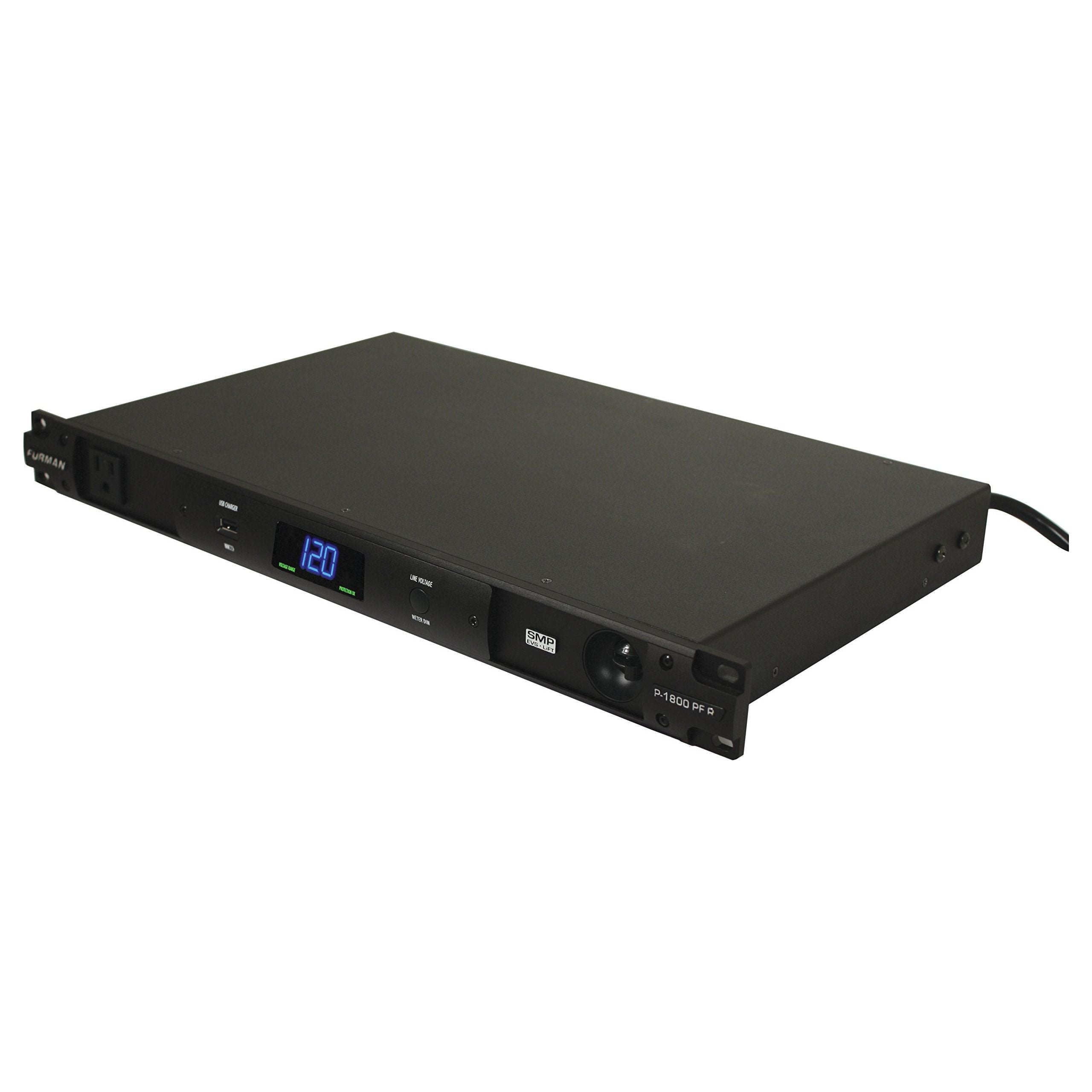 Furman P-1800 PF R Advanced Level Power Conditioner with Power Factor Technology Rackmountable, Use for Instrument Amps