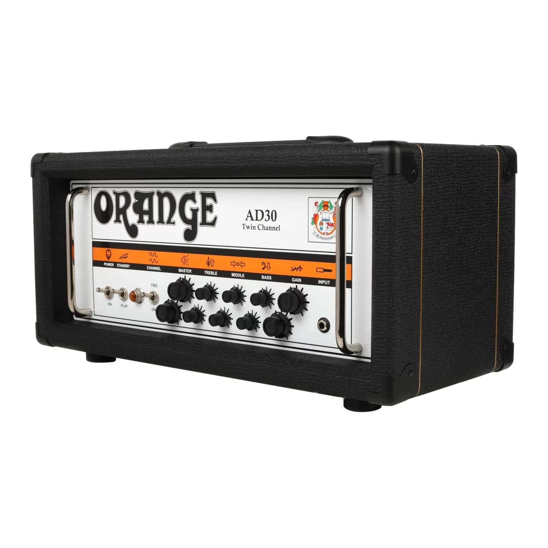 Orange Amps AD30HTC 30-Watt Tube Guitar Amp Head (Black)