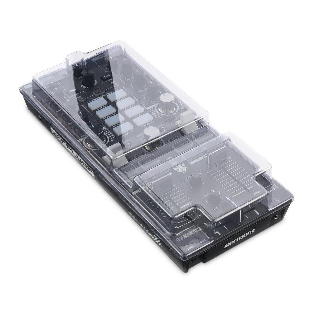 Decksaver Super Strong Polycarbonate Custom Fit Cover Compatible with Reloop Mixtour Pro, Dust Cover for Travel and Everyday Protection