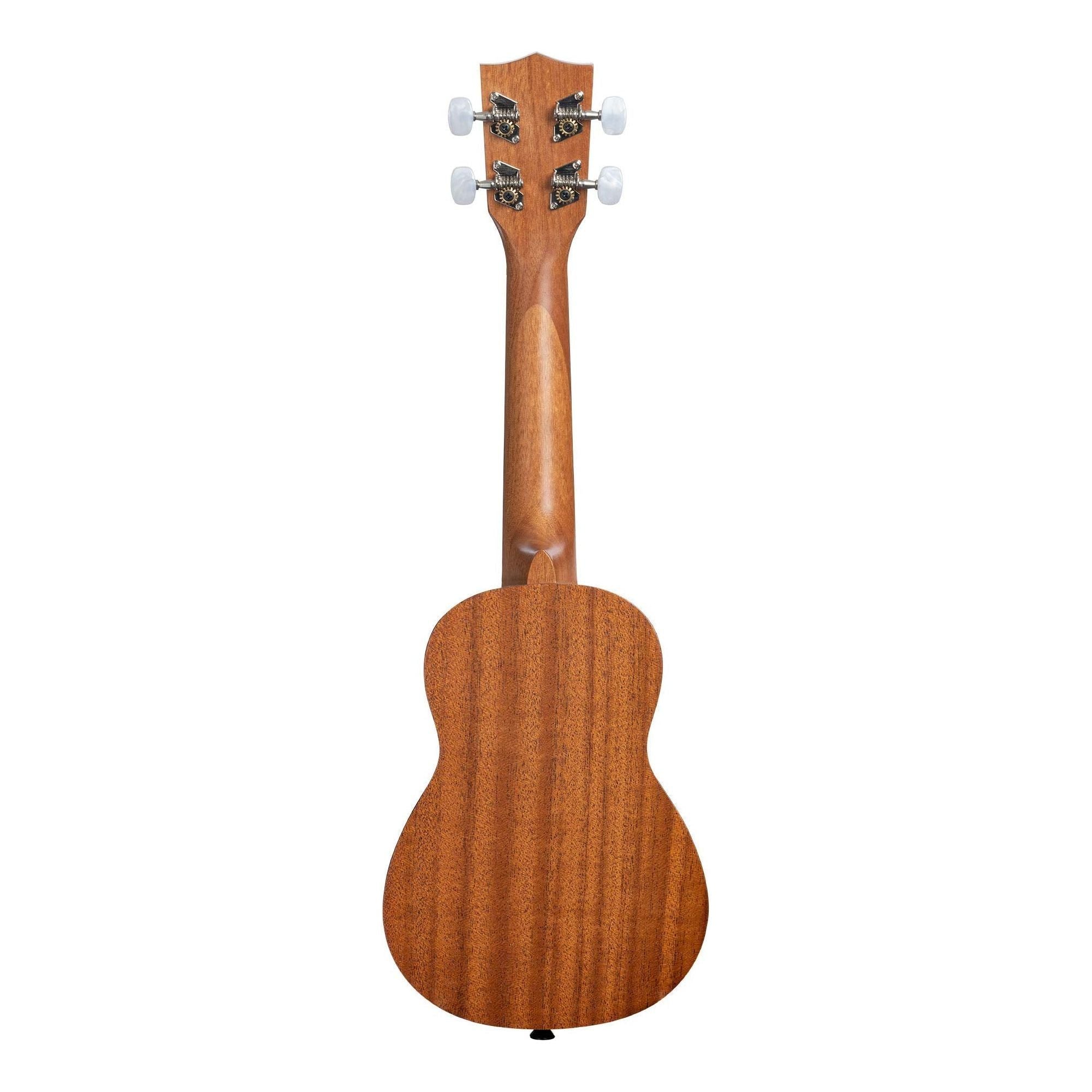 Kala Brand Music Co., 4-String Ukulele, Natural, Soprano (KA-15S-BNDL)