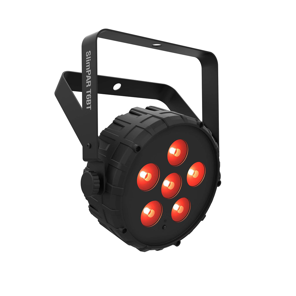 CHAUVET DJ (CHDDJ) Low Profile Wash Light with Built in Bluetooth Wireless Technology (SlimPAR T6 BT)