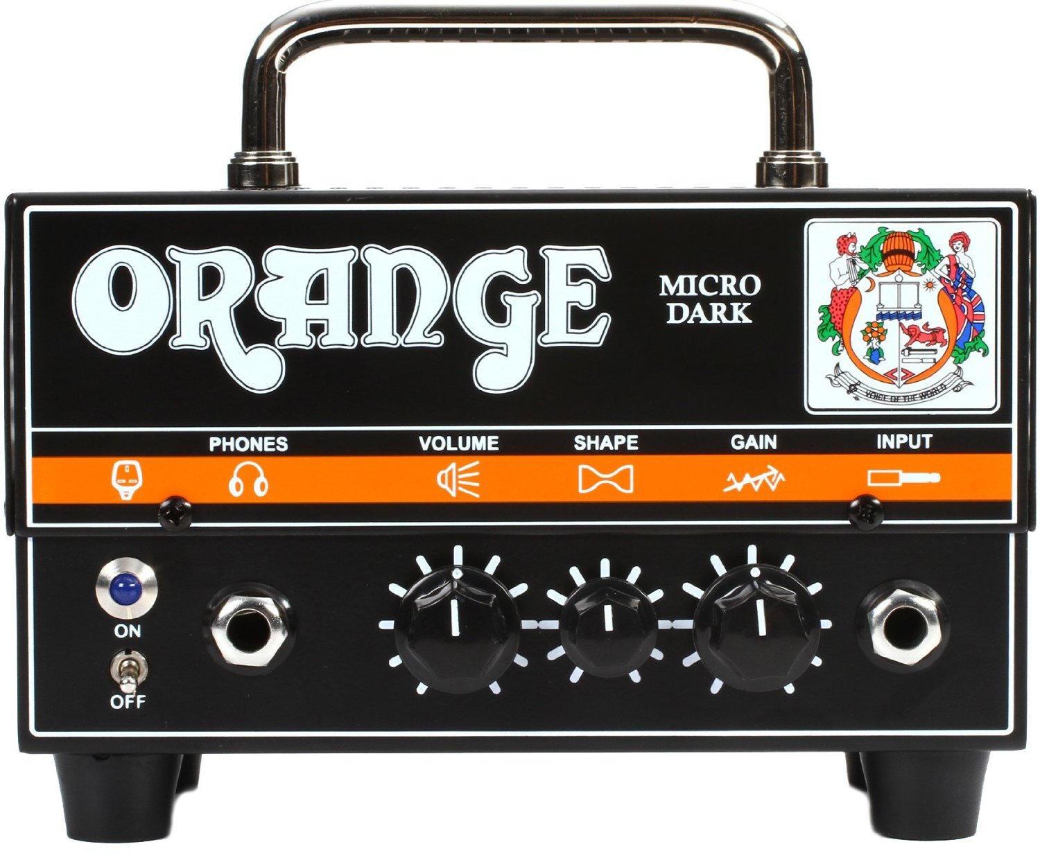 Orange Micro Dark Terror 20 Watt Tube Preamp/ Solid State Hybrid Amp Head