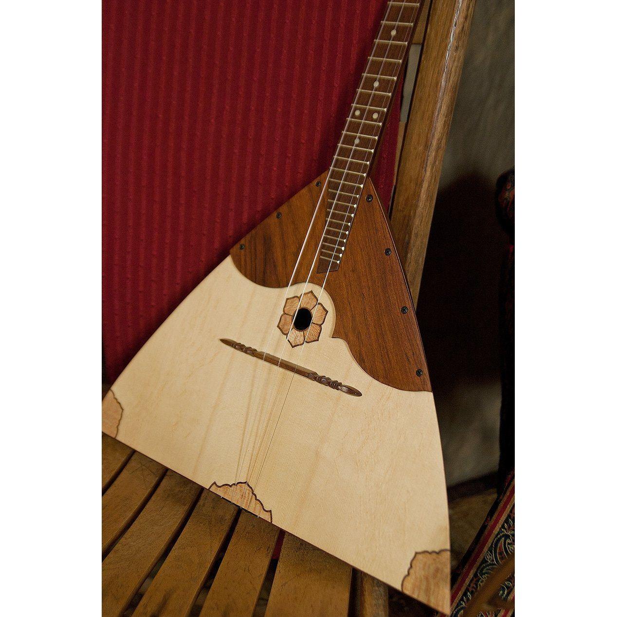 Roosebeck BLLPDR Deluxe Prima Balalaika Sheesham Stave Body