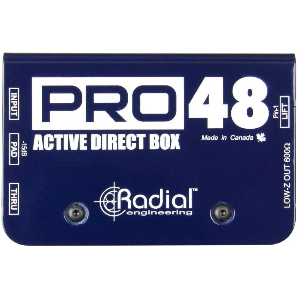 Radial Pro48 Active 48-Volt Compact Direct Box