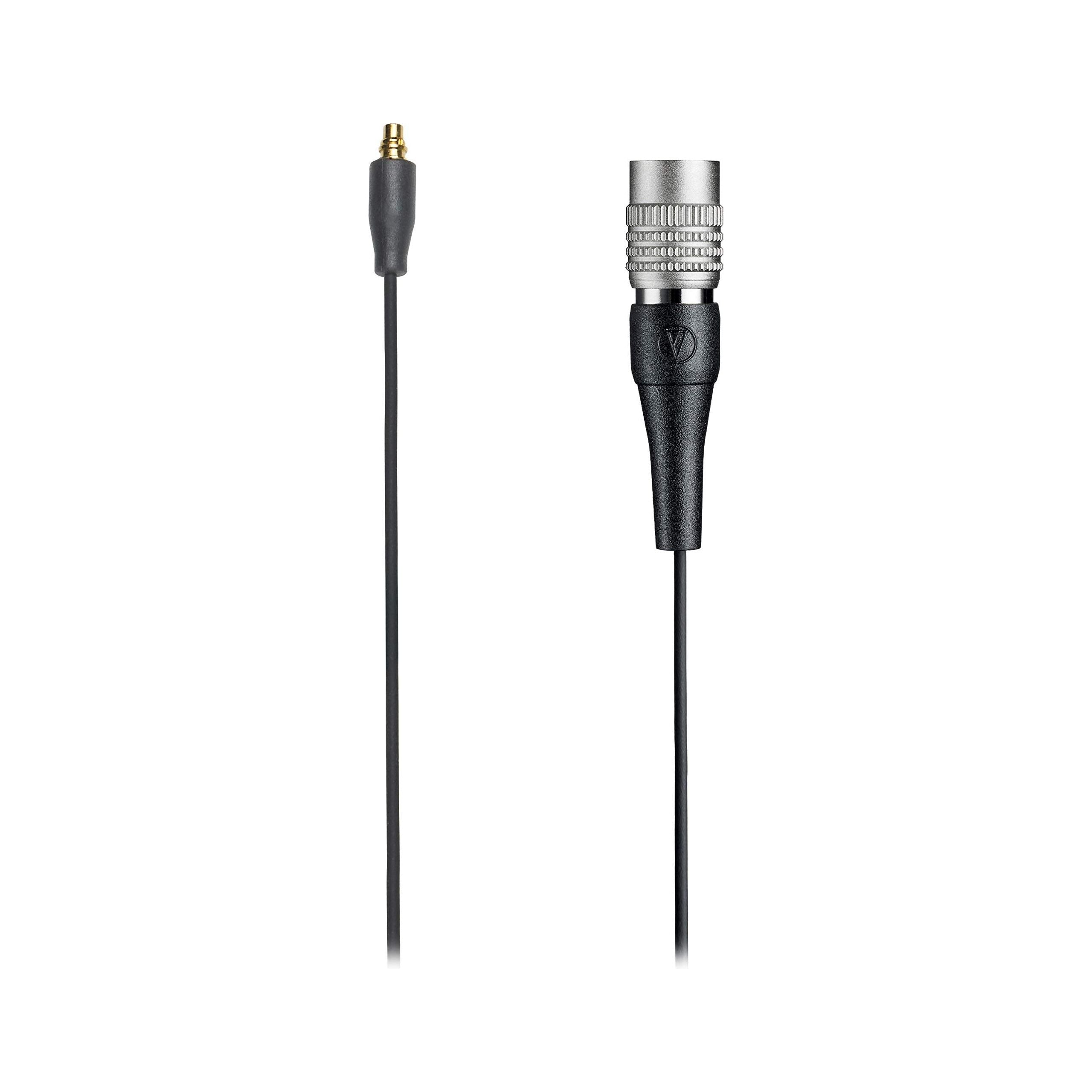 Audio-Technica BPCB-cW Headworn Wireless Microphone Cable, Locking 4-Pin Connector, Black