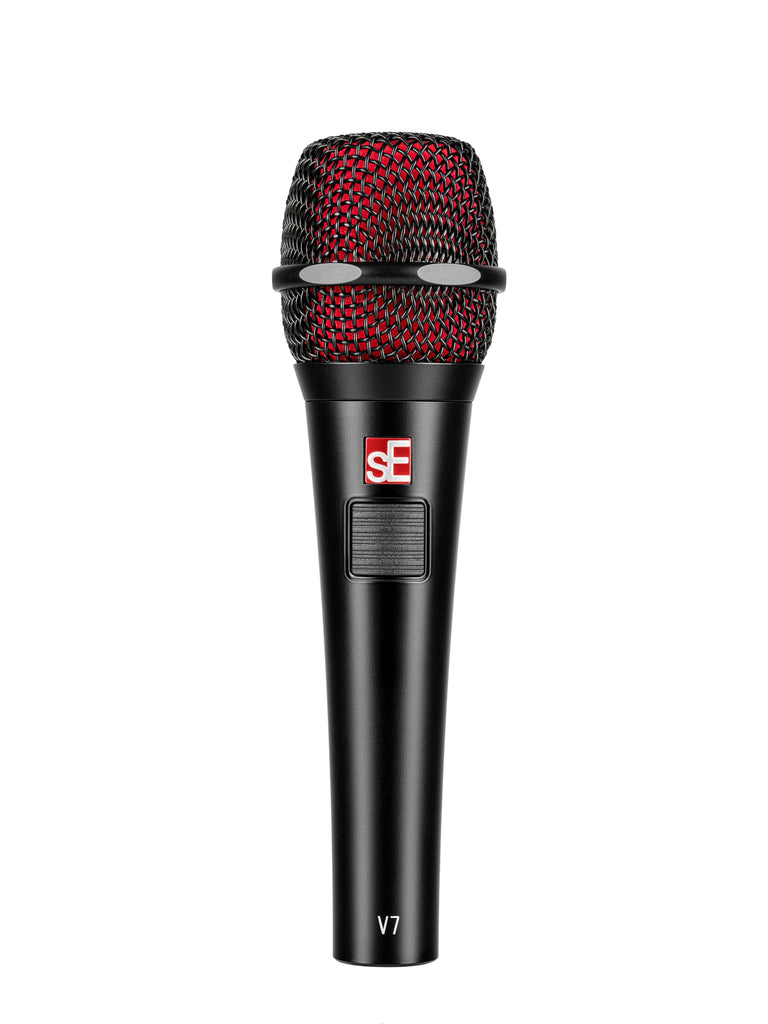 SE Electronics V7-PTT PUSH TO TALK Handheld Supercardioid with Mic Cradle