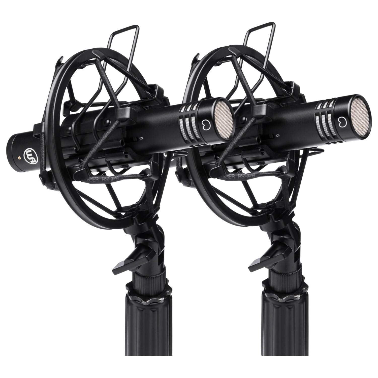 Warm Audio WA-84 Stereo Pair - Black, XLR Microphone, Condenser