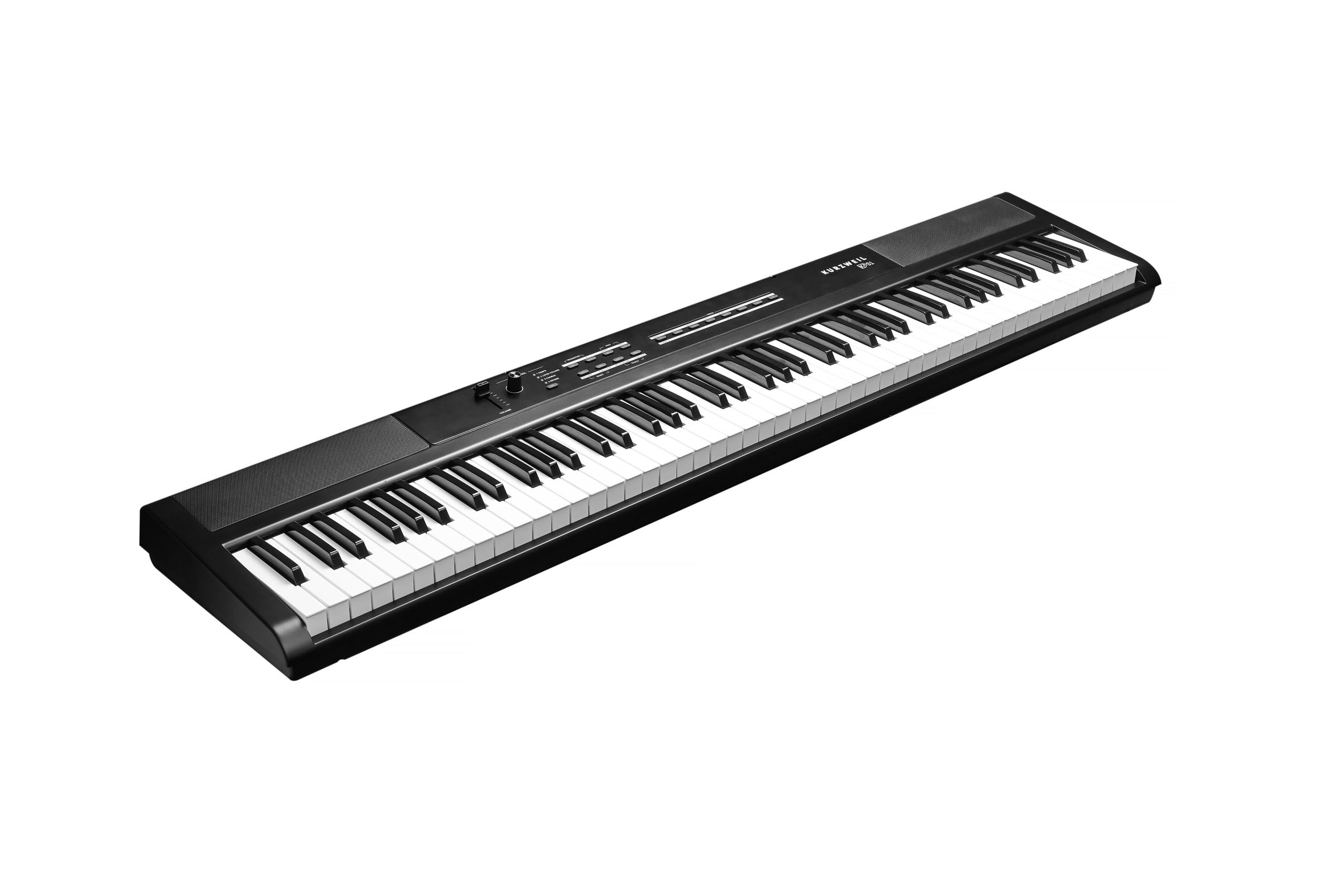 Kurzweil Ka S1 88-Key Semi-Weighted Hammer Action Digital Piano with 16 flagship Voices + Power Supply + Sustain Pedal (Black)