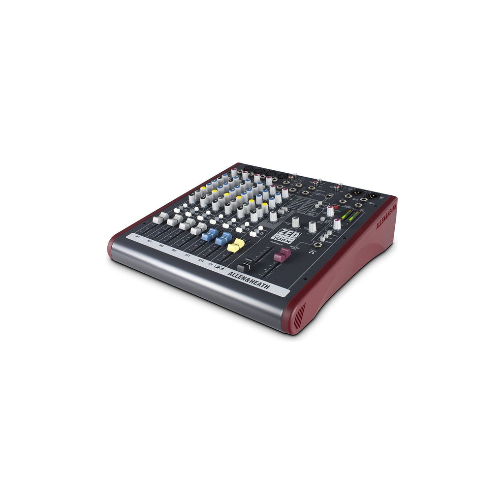 Allen & Heath ZED60-10FX - 6 Channel Mixer with Digital Effects and USB Connectivity