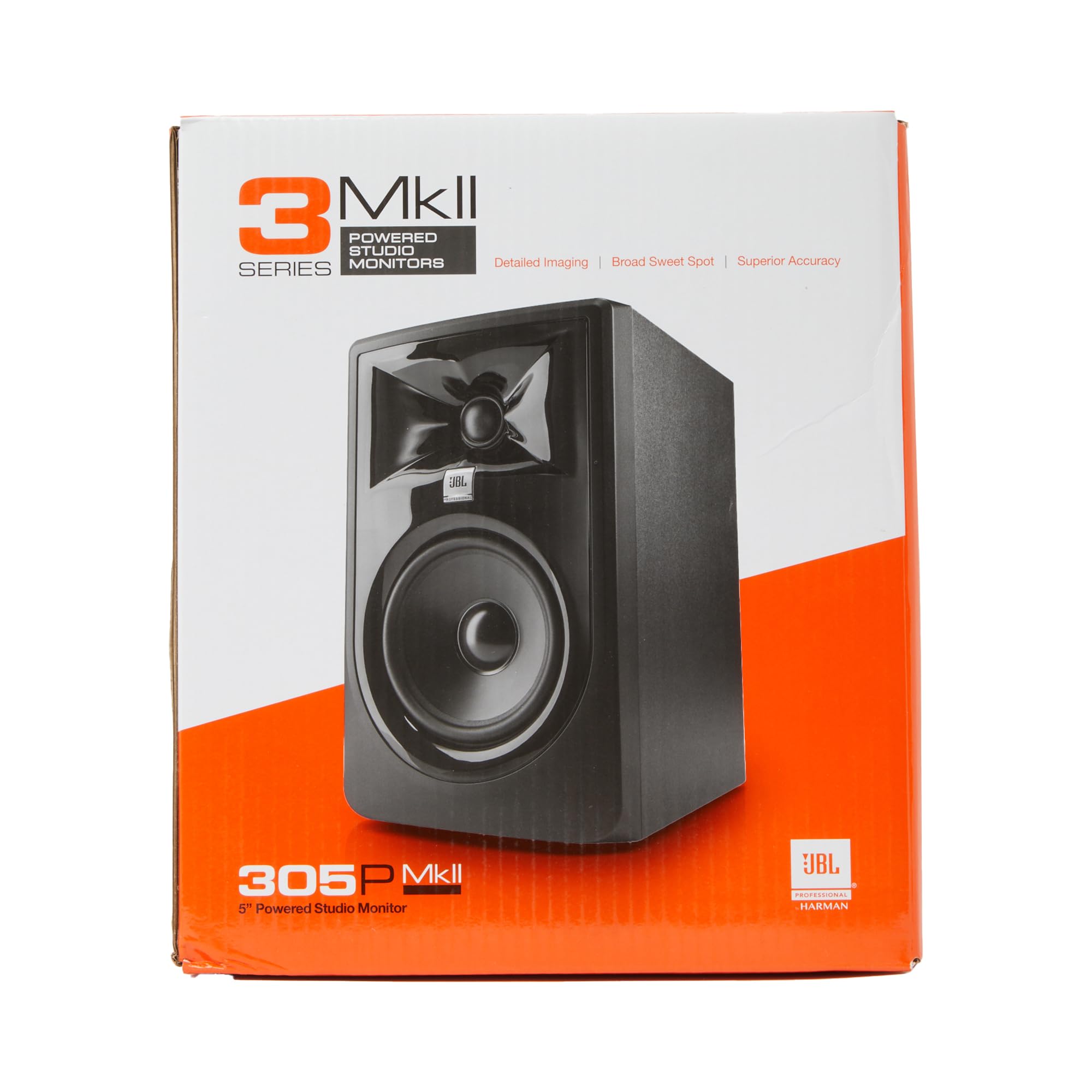 JBL Professional 305P MkII Powered 5" Two-Way Studio Monitor