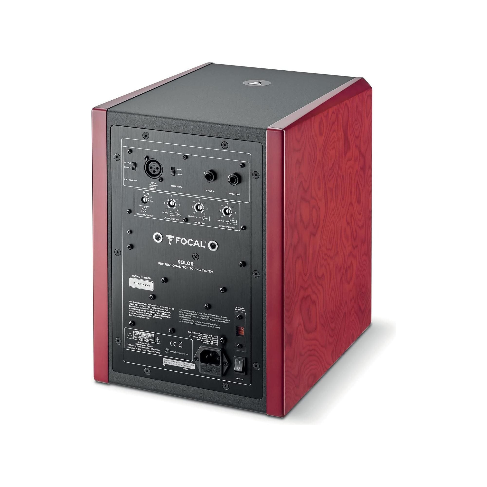 Focal Professional ST6 Solo6 Studio Monitors - Red