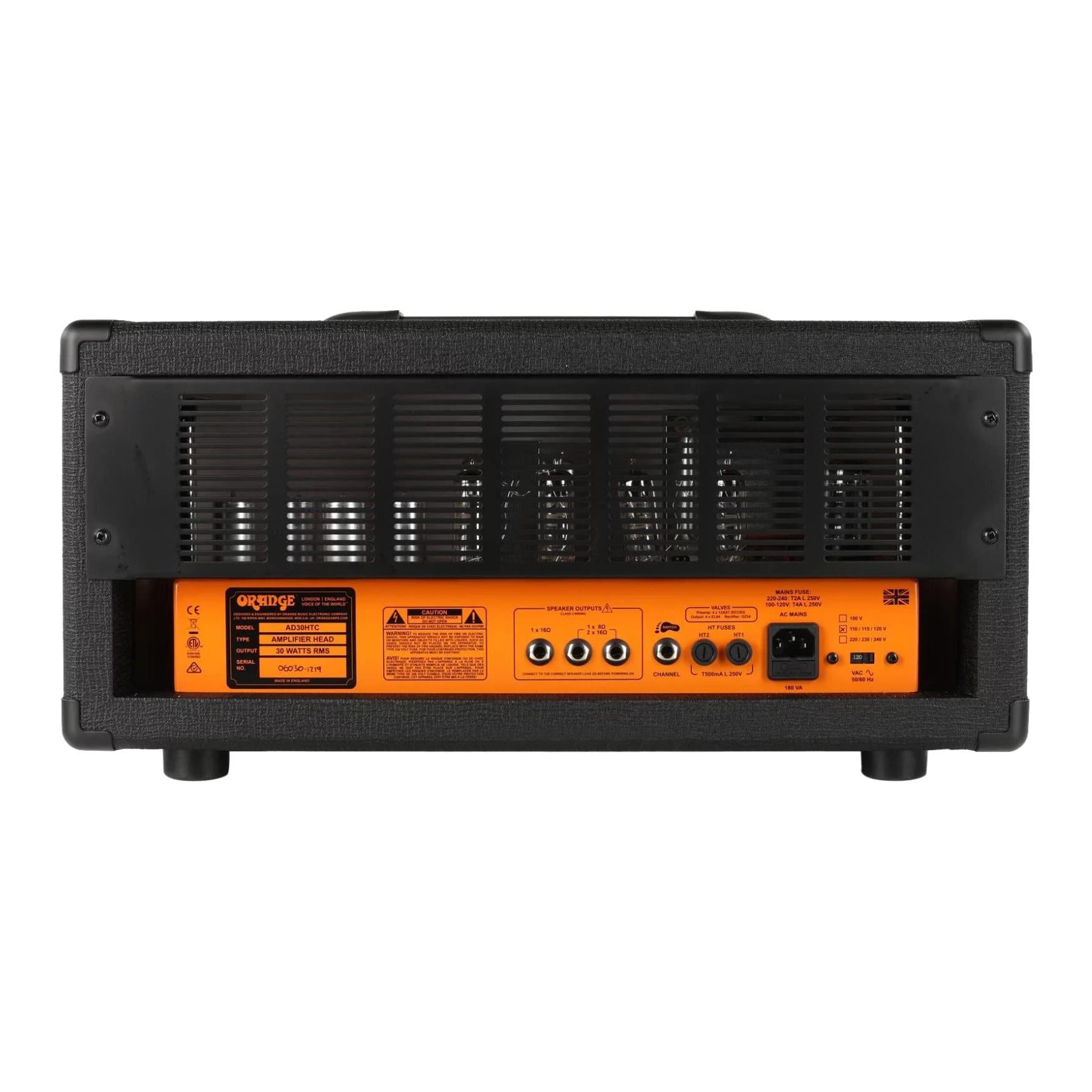 Orange Amps AD30HTC 30-Watt Tube Guitar Amp Head (Black)