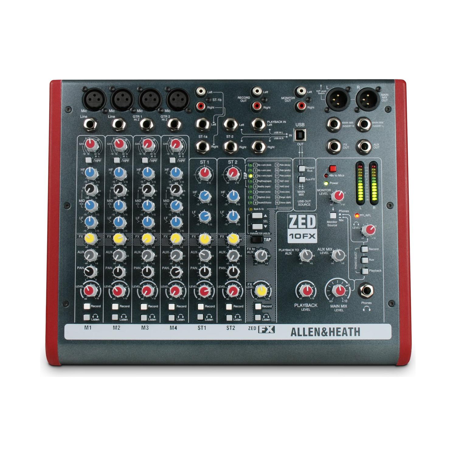 Allen & Heath AH-ZED-10FX Multi-Purpose Miniature Mixer