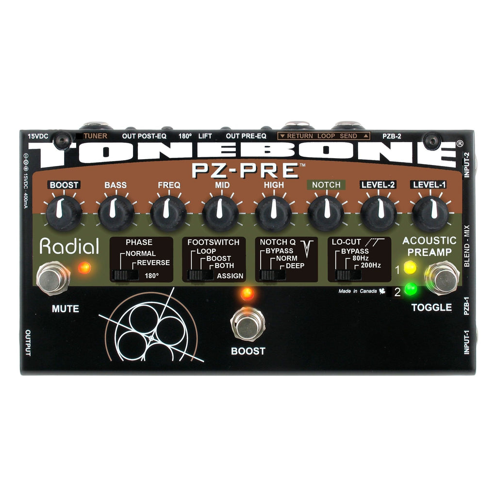 Radial Tonebone PZ-Pre Acoustic Preamp